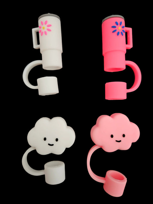 White Cloud Straw Topper