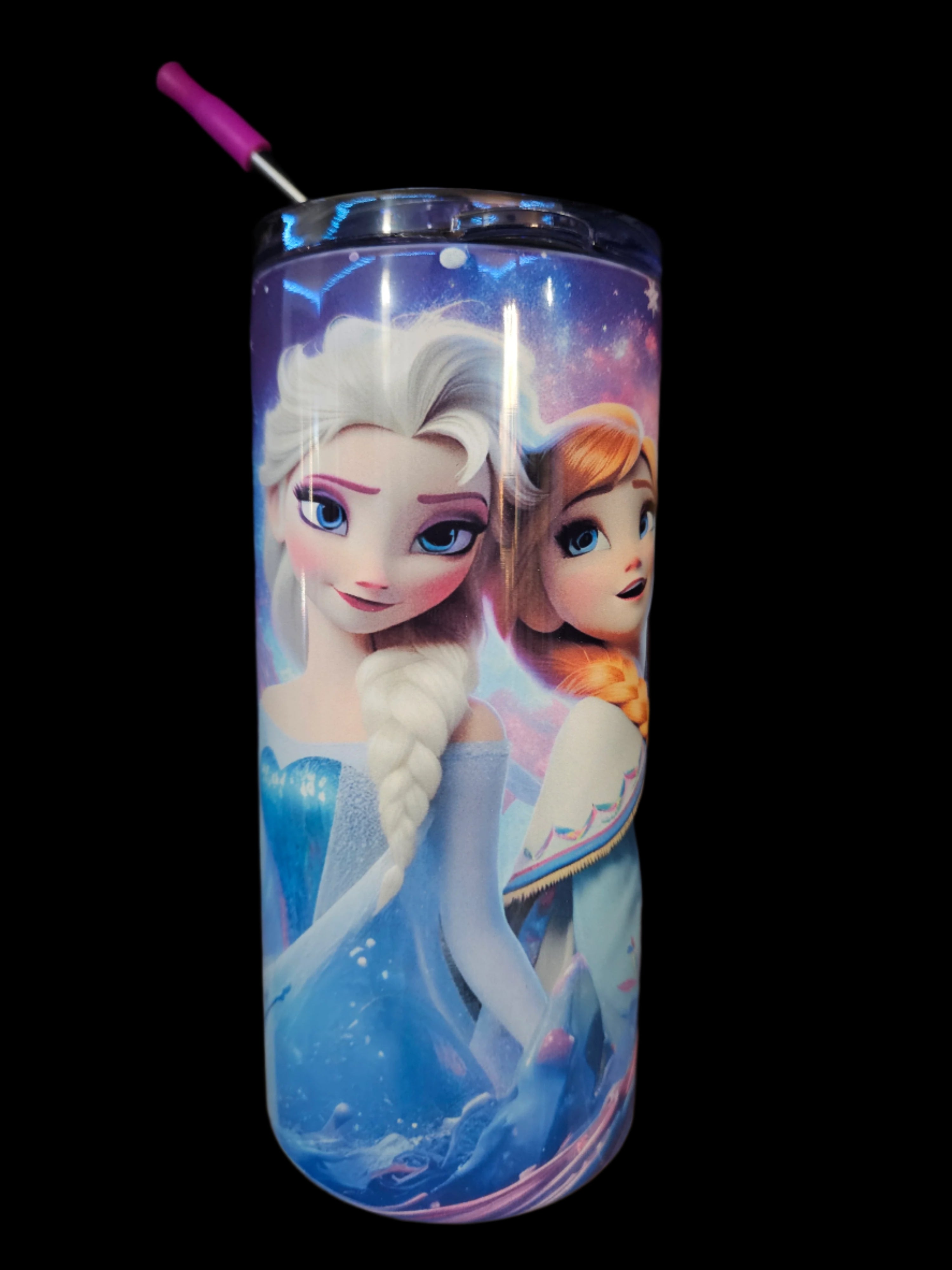 Anna & Elsa 16oz Stainless Steel Tumbler
