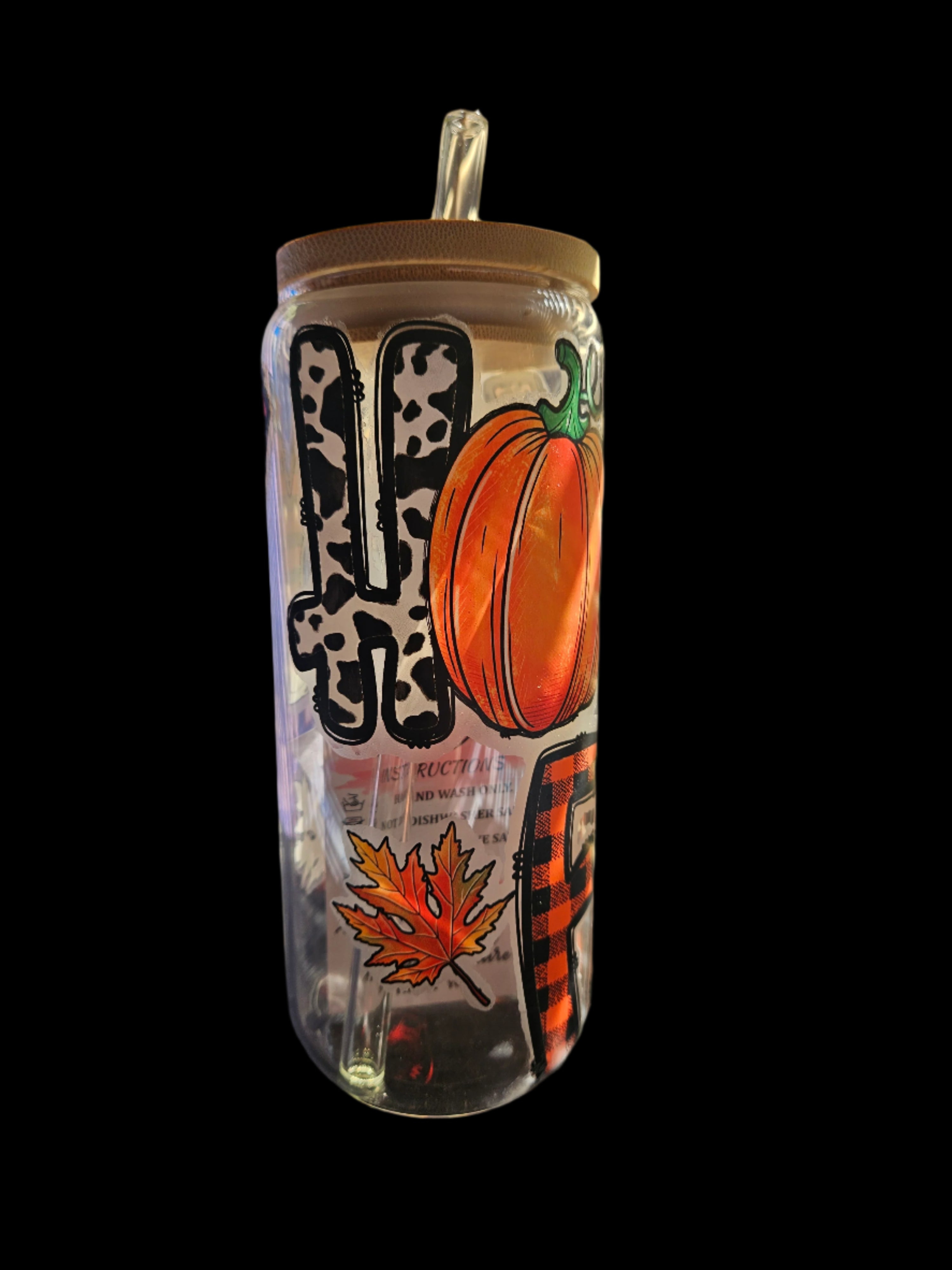 Howdy Fall 20oz Glass