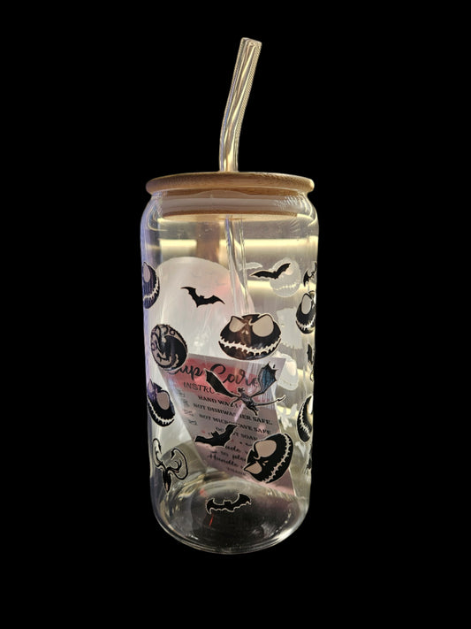 Pumpkin King 16oz Glass