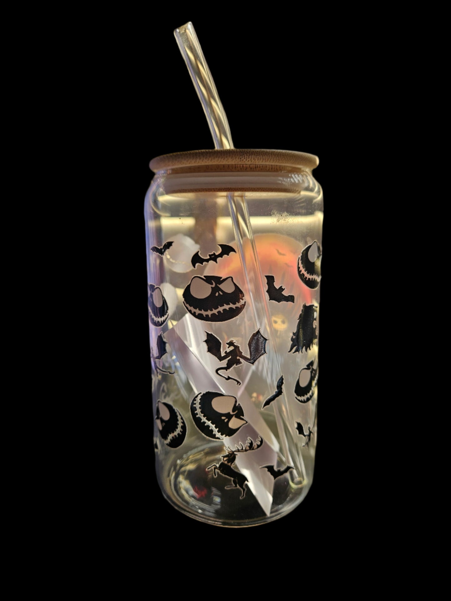 Pumpkin King 16oz Glass