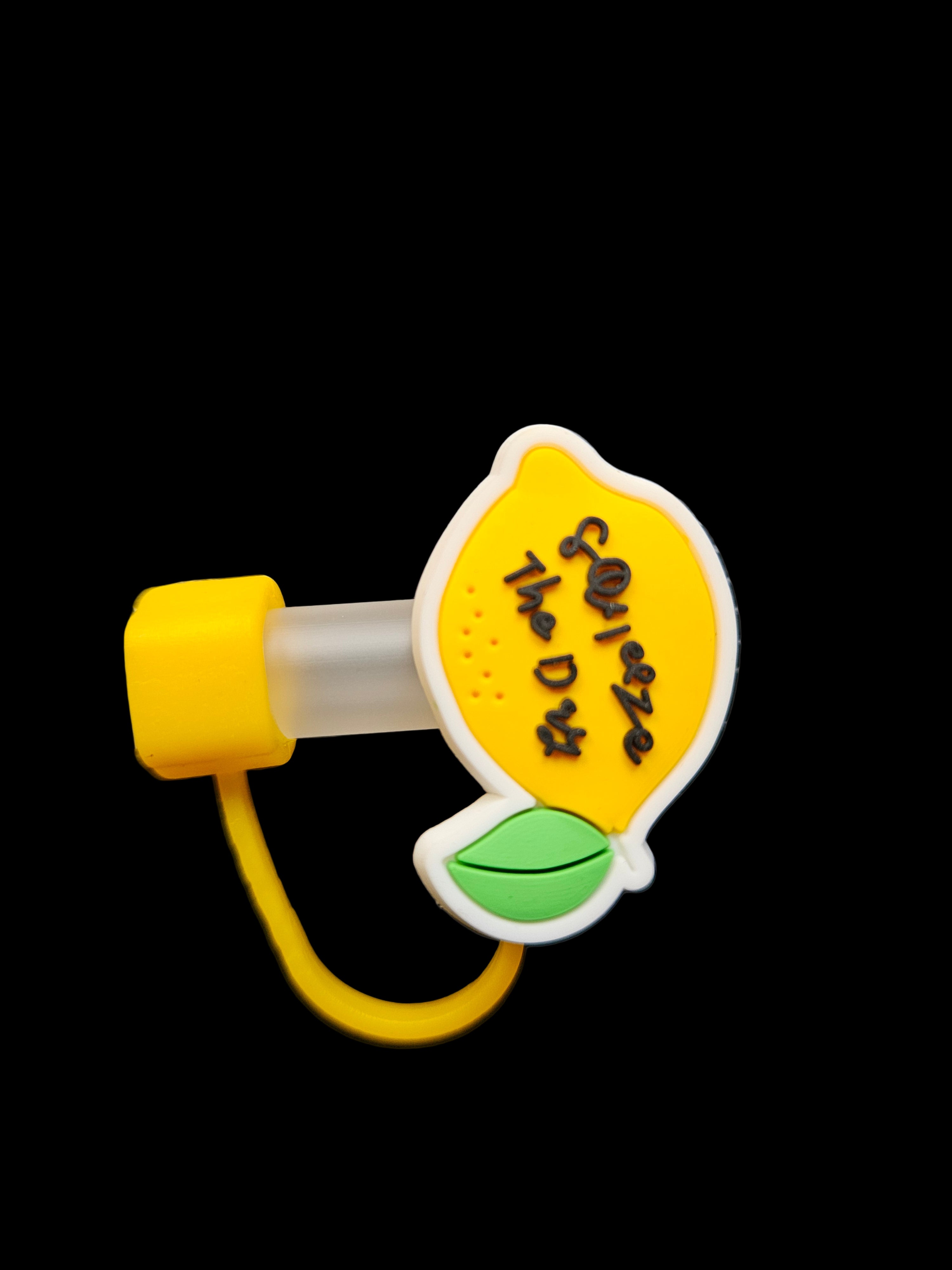 "Squeeze the Dry" Lemon Straw Topper