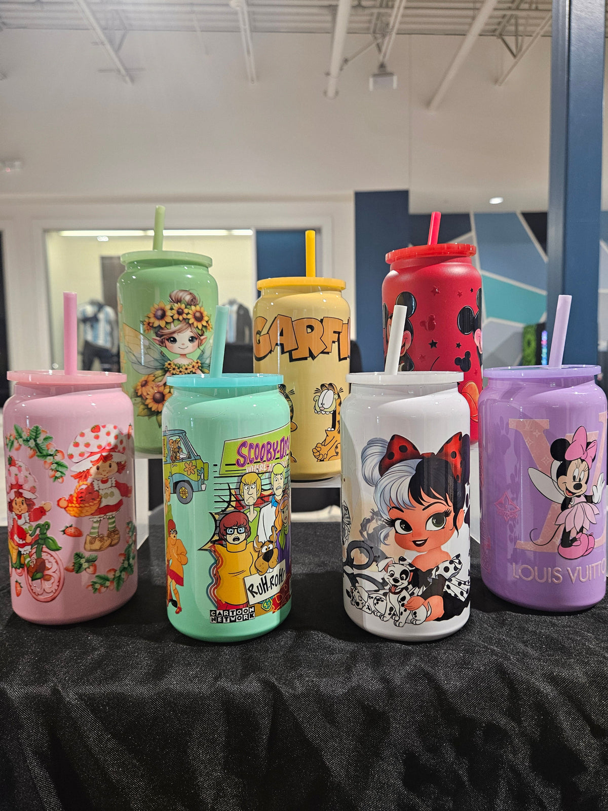 Colored 16oz Stainless Steel Cans