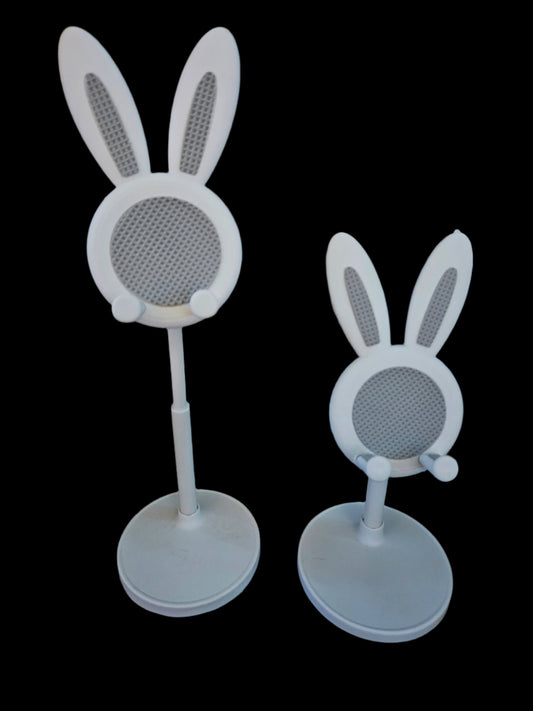 Rabbit Phone Stand (White)