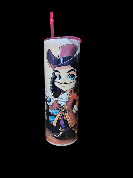 Capt Hook 20oz Steel Tumbler