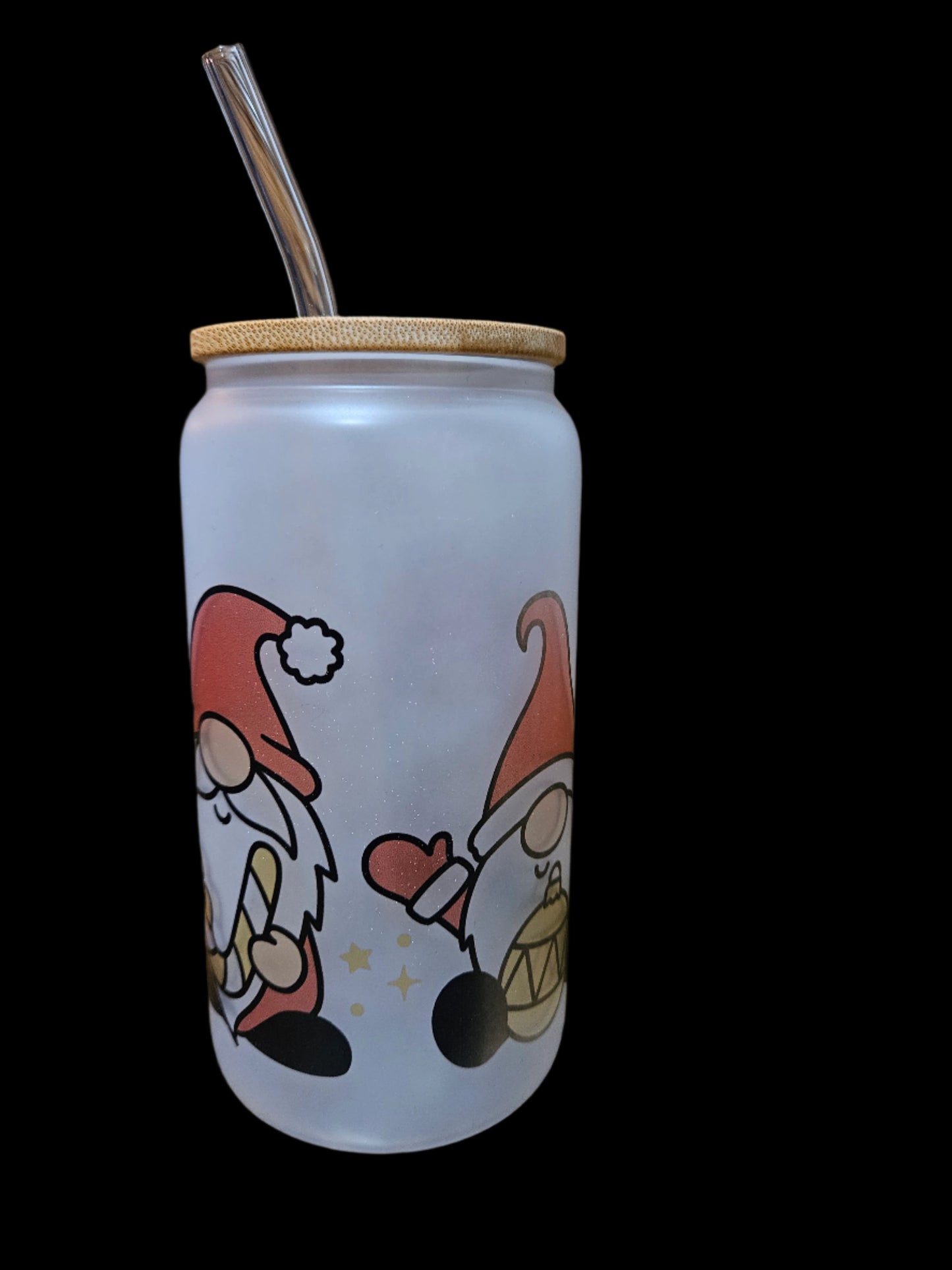 Joy Gnomes Glass Tumbler