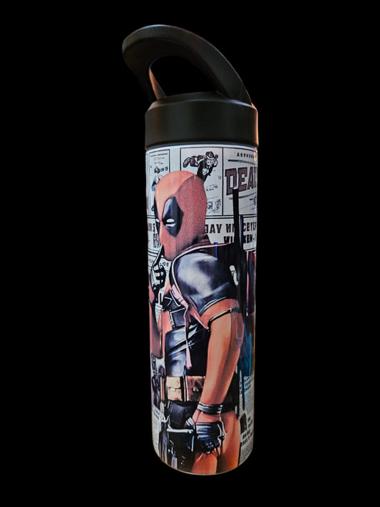 Dead News 20oz Sports Water Bottle