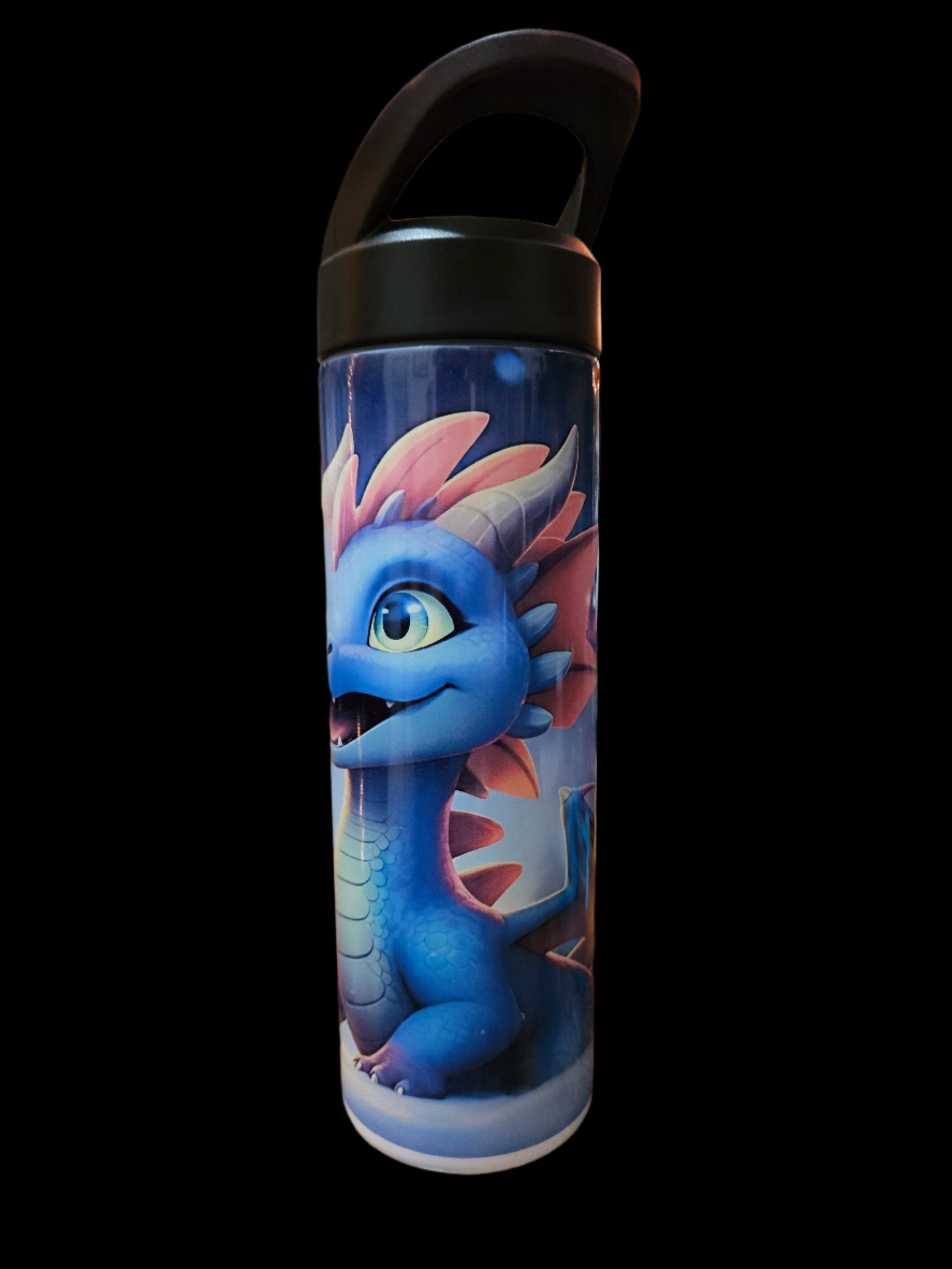 Dragon 20oz Steel Sports Water Bottle