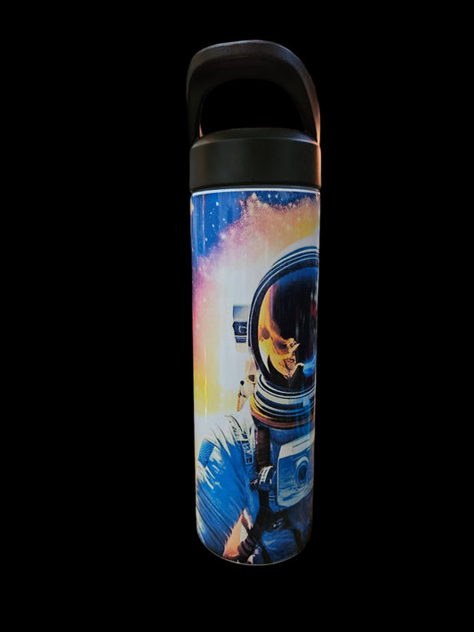 Space Man 20oz Sports Water Bottle