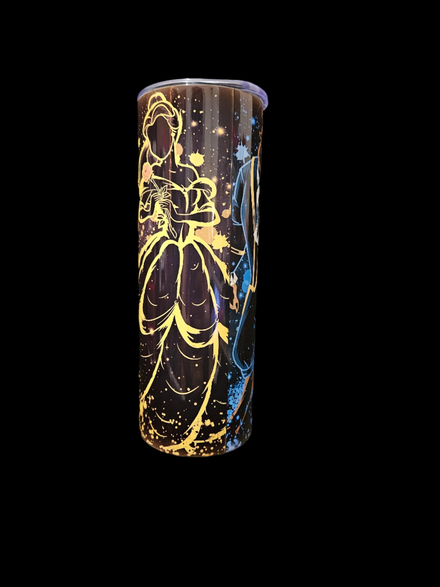 Beauty and The Beast 20oz Steel Tumbler