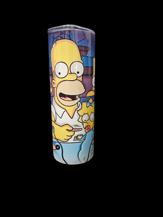 90s Family 20oz Steel Tumbler