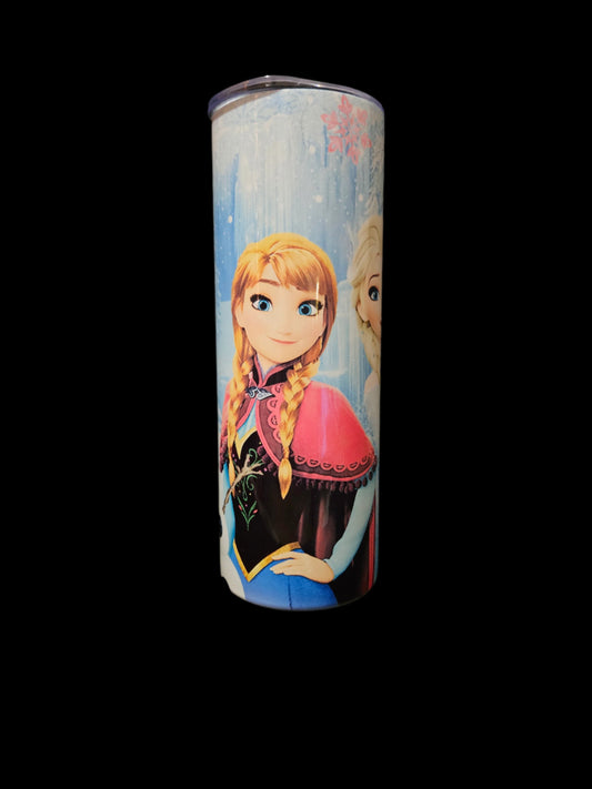 Two Sisters 20oz Steel Tumbler