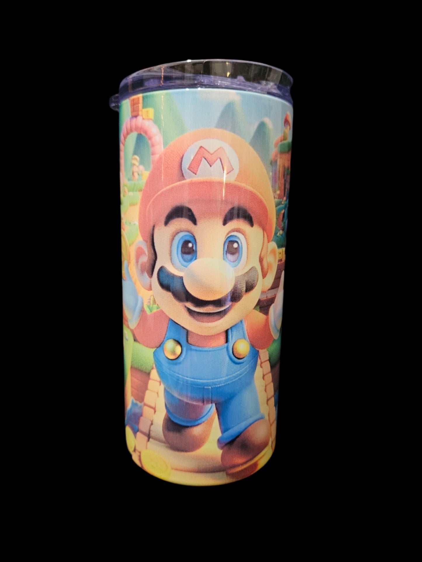 Super Mario 16oz Steel Tumbler