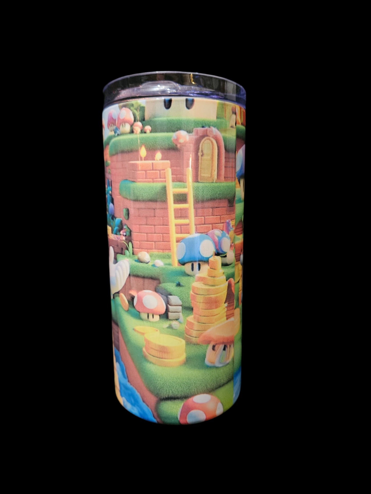 Super Mario 16oz Steel Tumbler