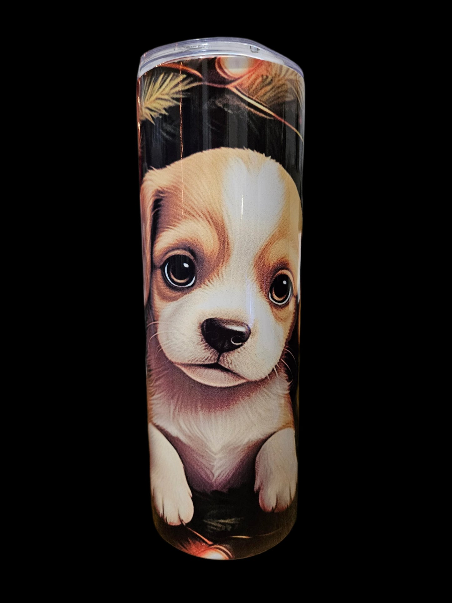 Christmas Puppy 20oz Steel Tumbler