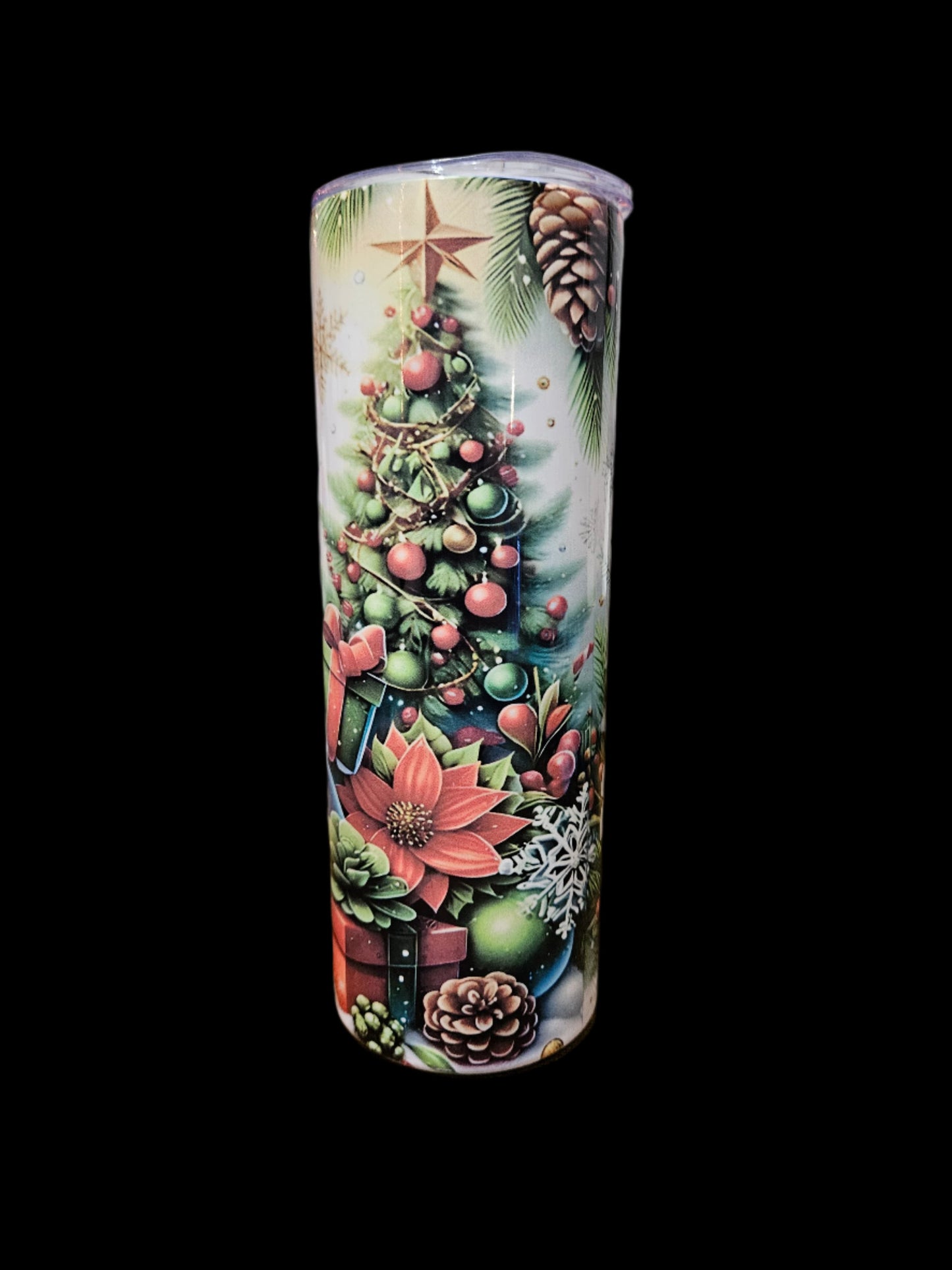 Christmas Snowman 20oz Steel Tumbler