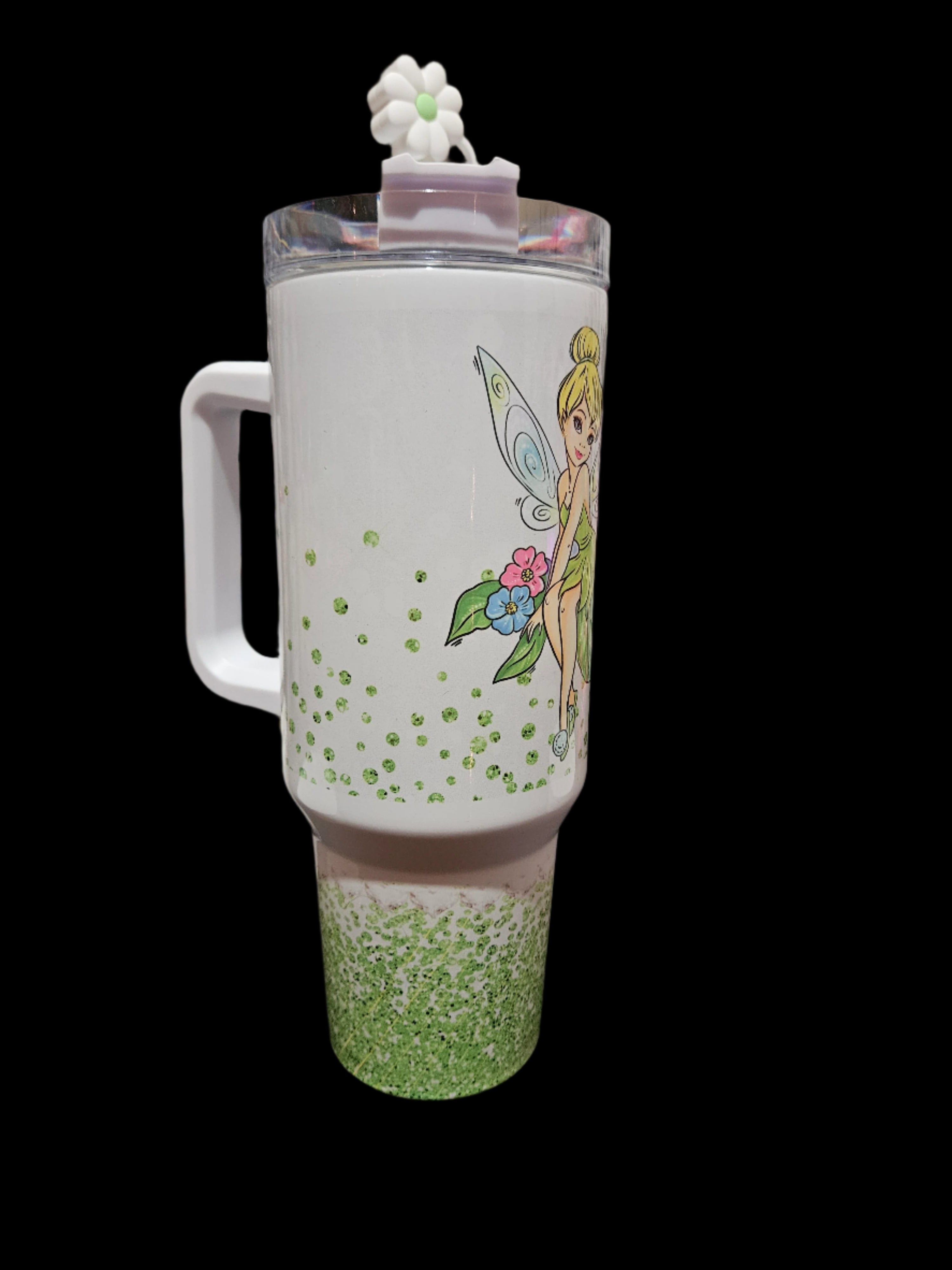 Fairy Princess 40oz Steel Tumbler W/ Handle