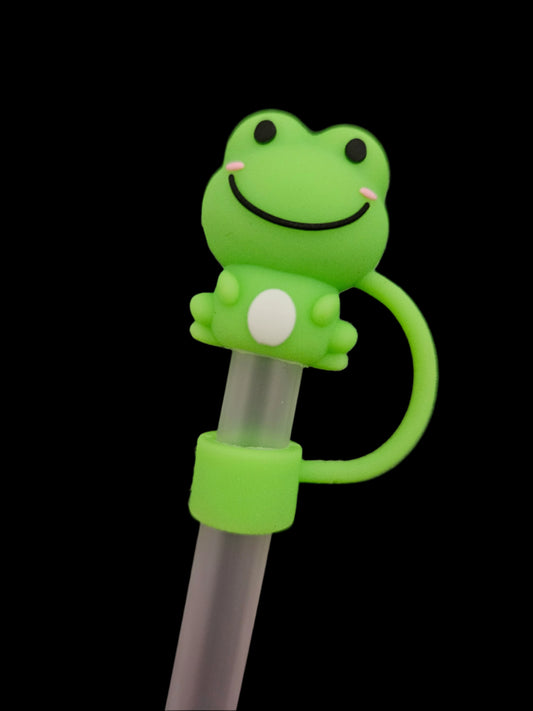 Frog Straw Topper