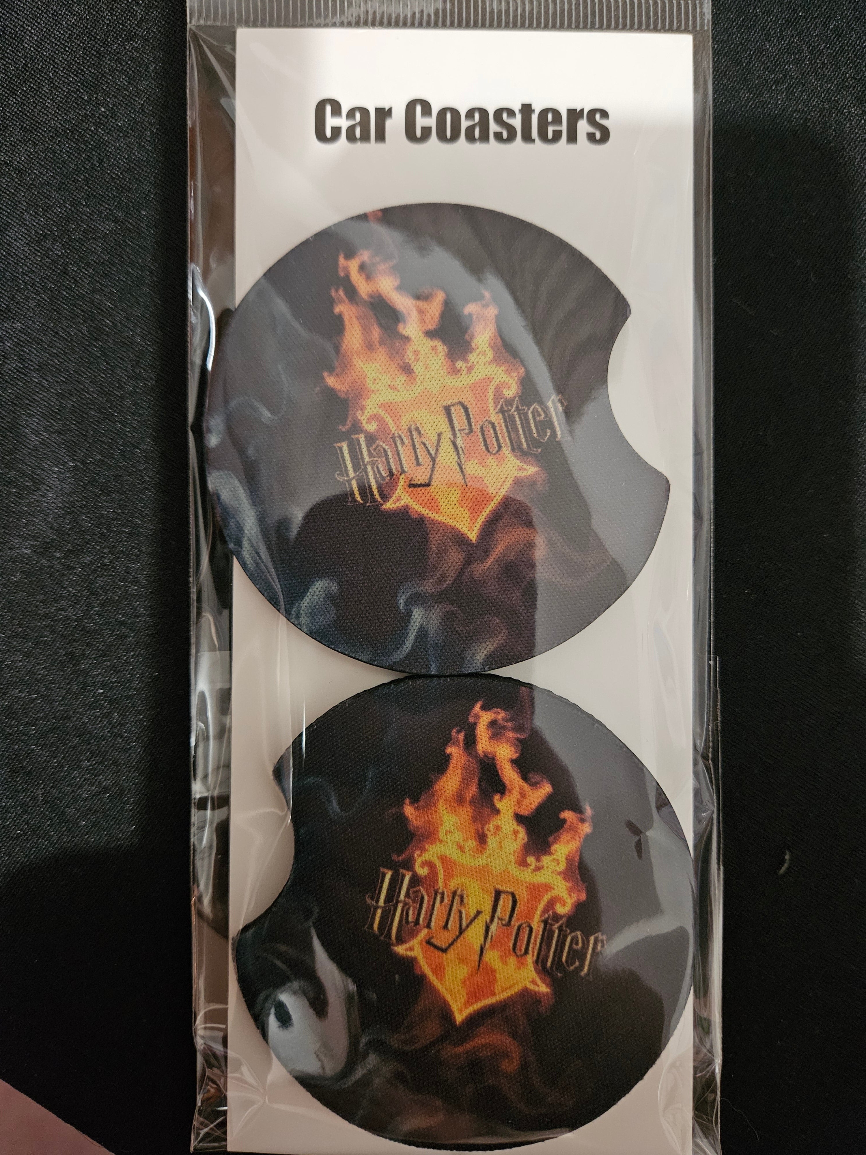 HP potterhead Car Coasters