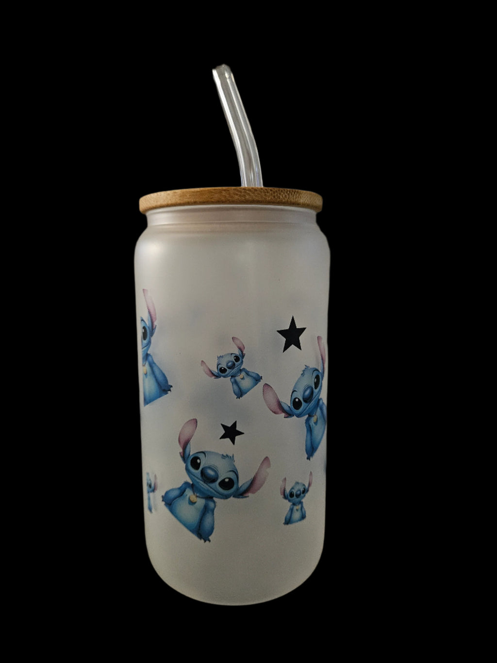 Custom Stitch 16oz Glass
