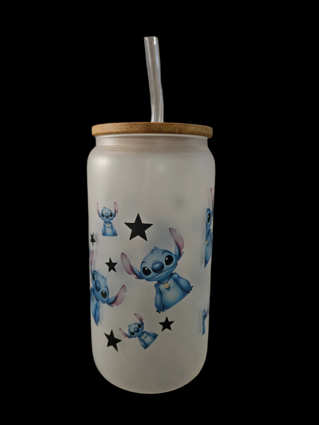 Custom Stitch 16oz Glass