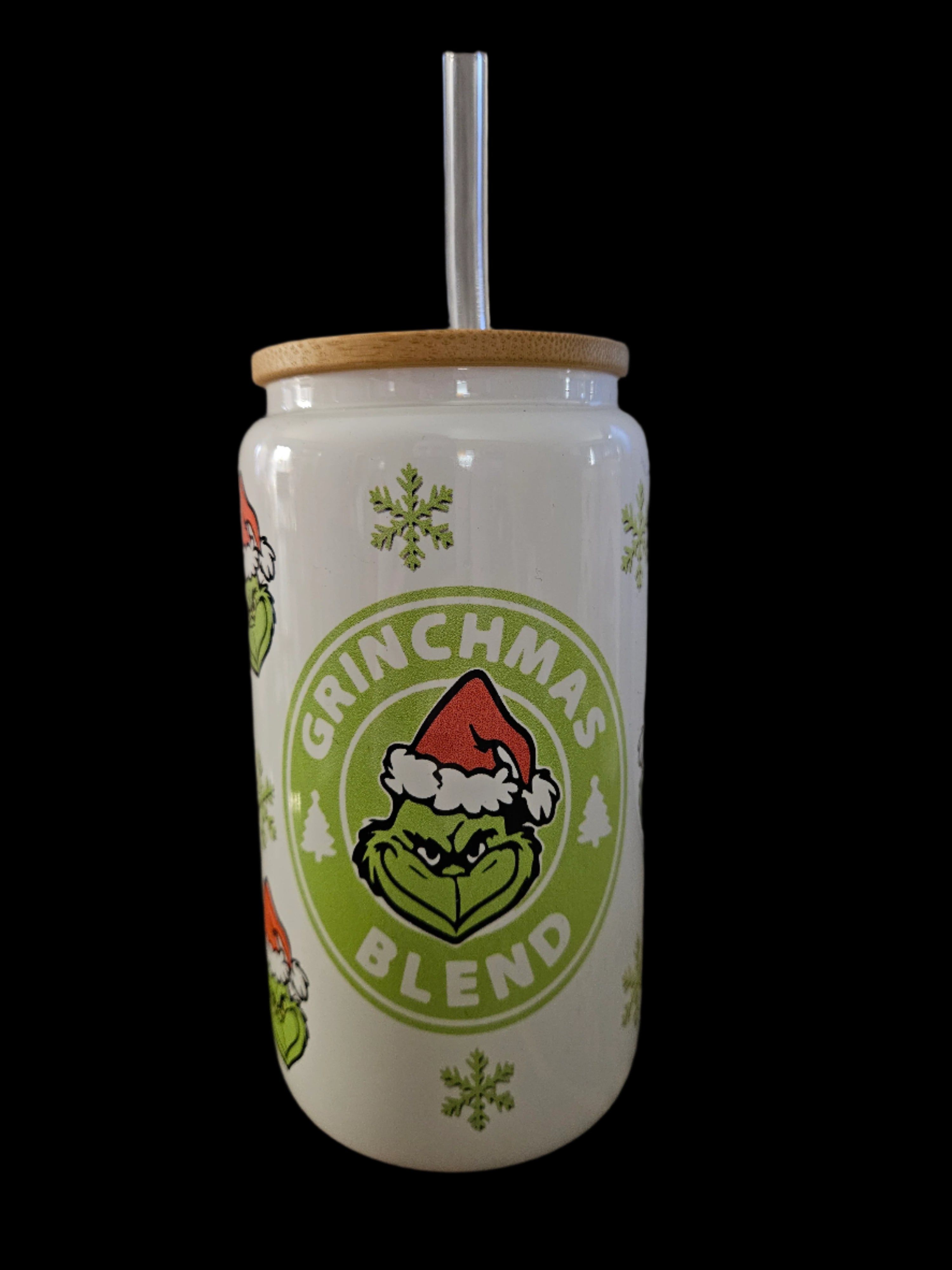 Grinchmas Blend 16oz Glass