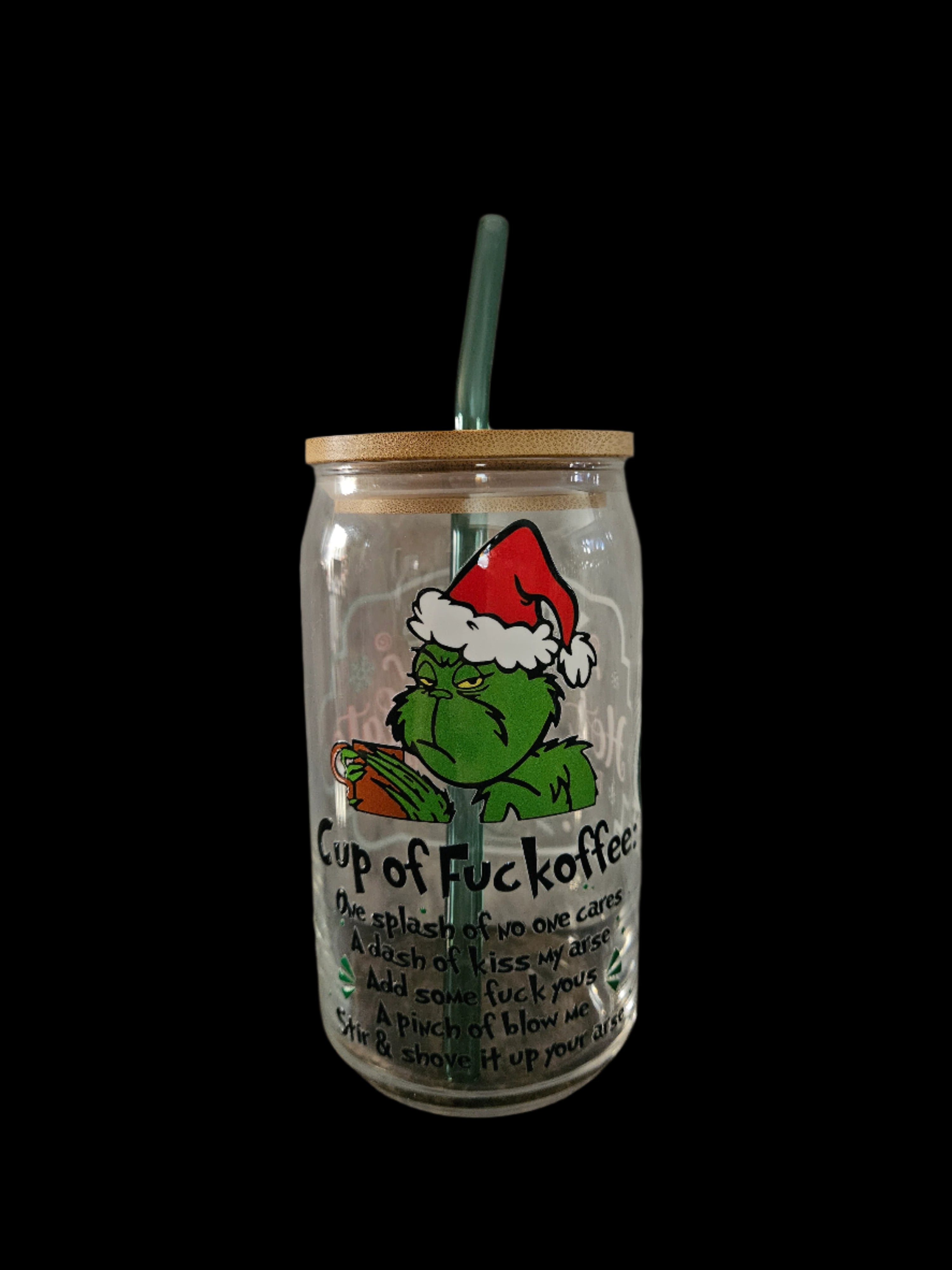 Whoville Coffee 16oz Glass