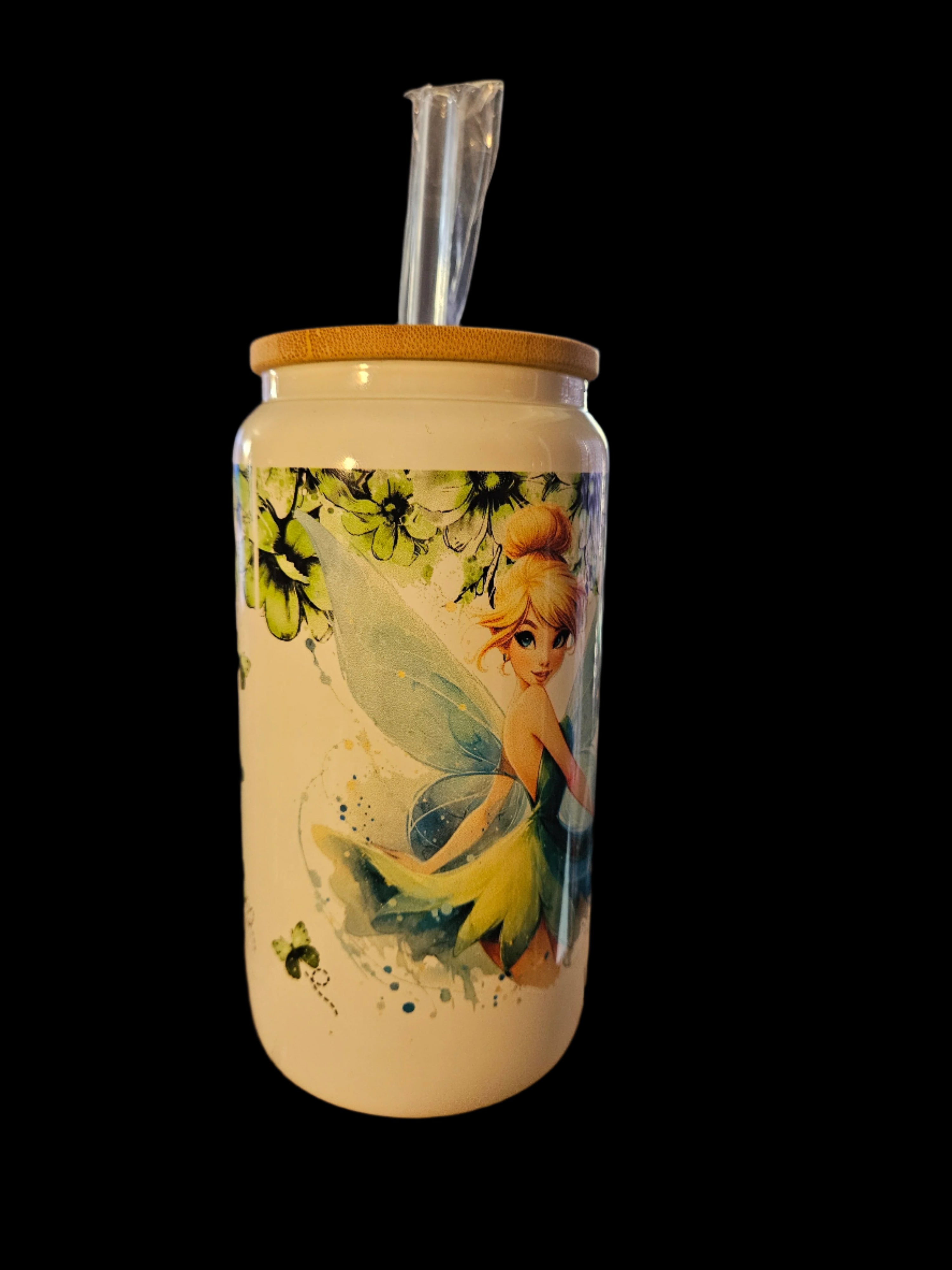 Just a Girl who Loves Tink 16oz Glass