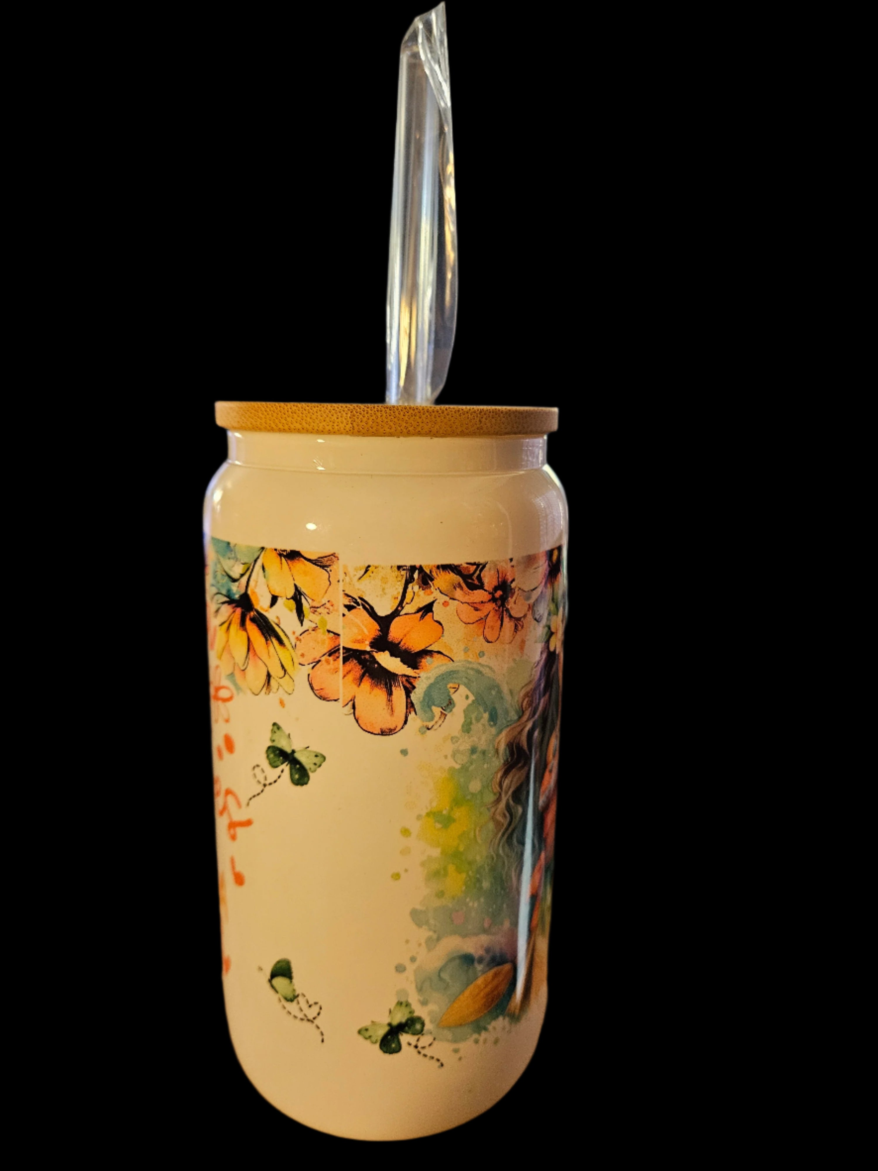 Just a Girl who Loves Moana 16oz Glass