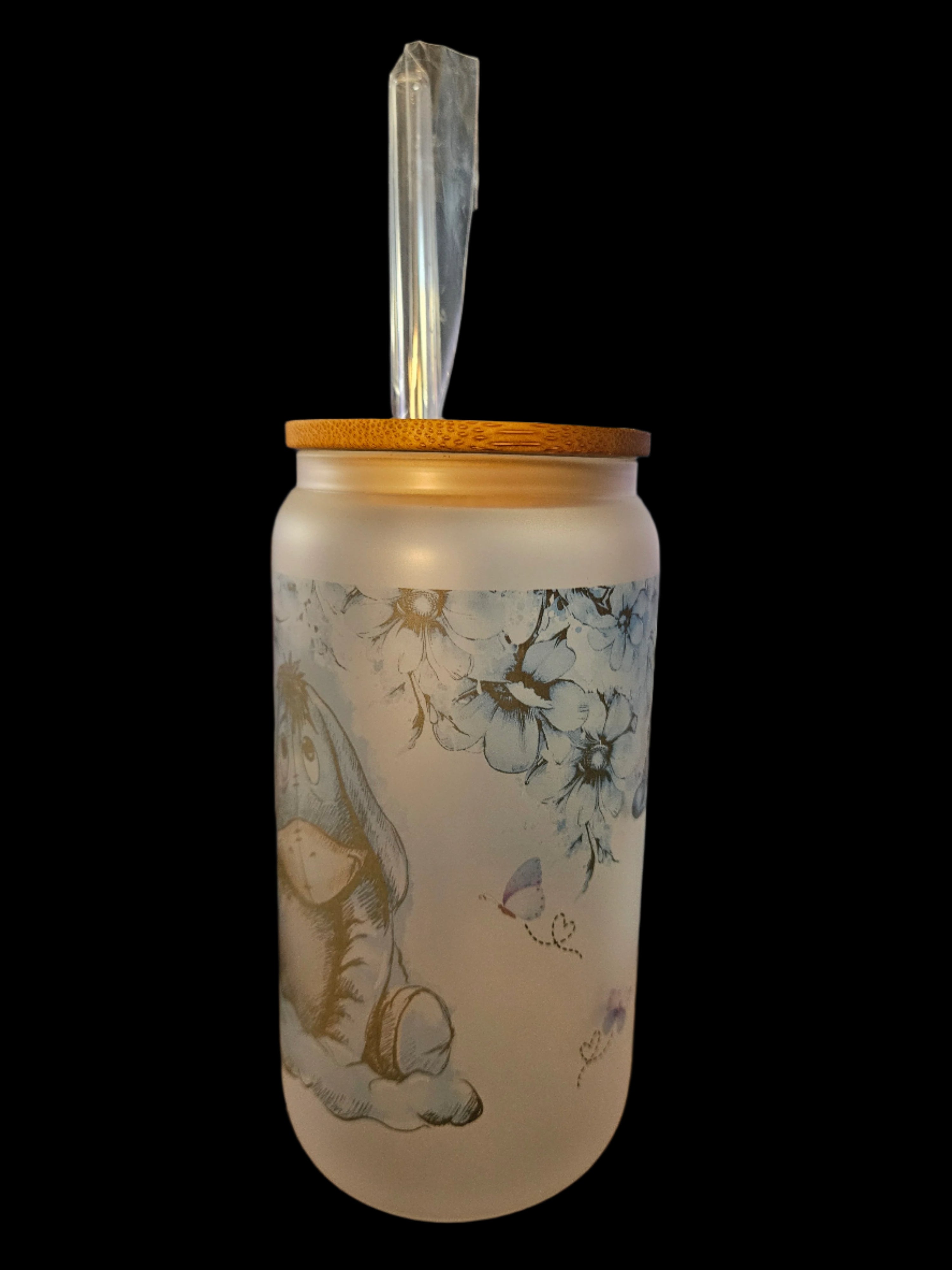 Just a Girl Who Loves Eeyore 16oz Glass