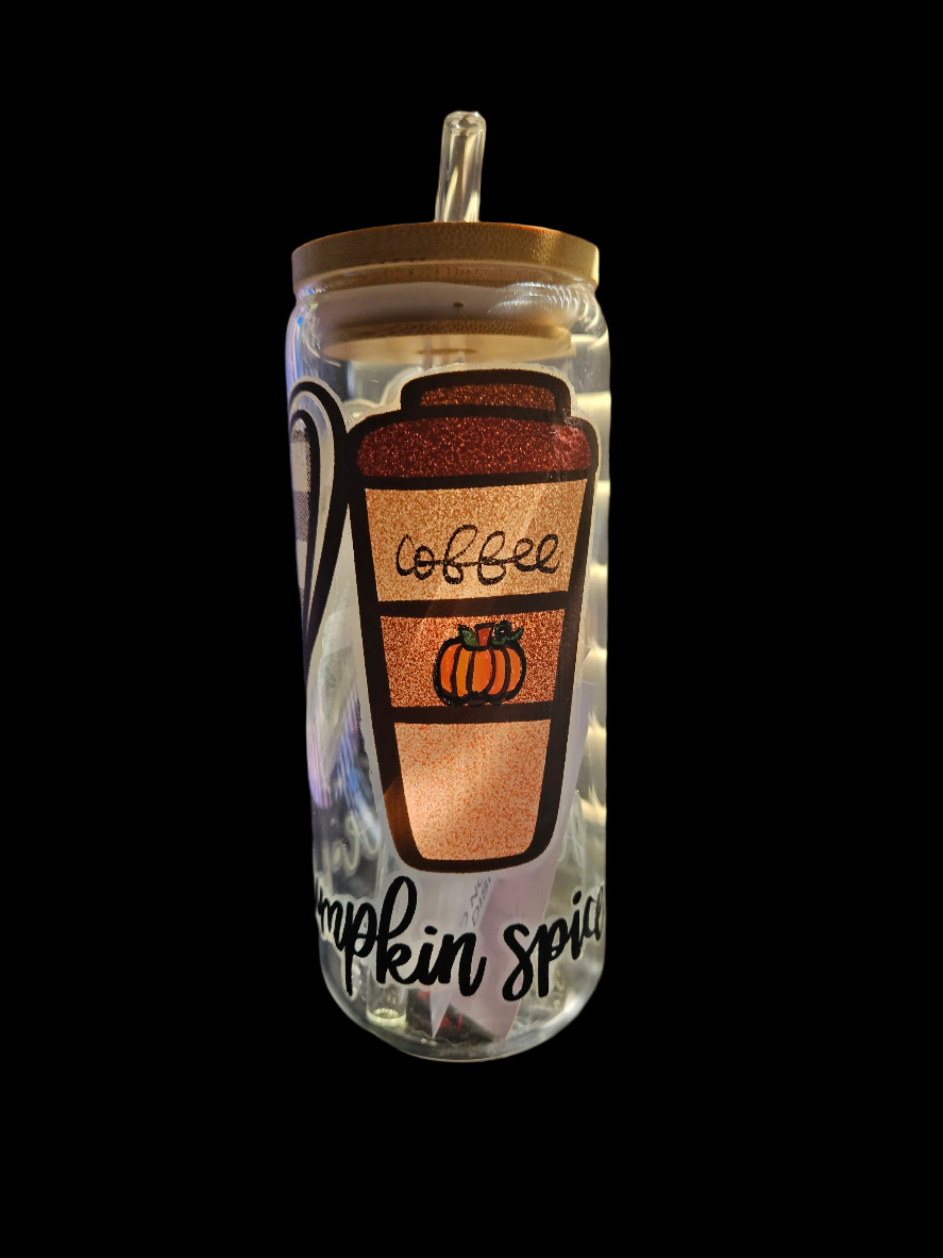 Peace, Love, Pumpkin 20oz Glass