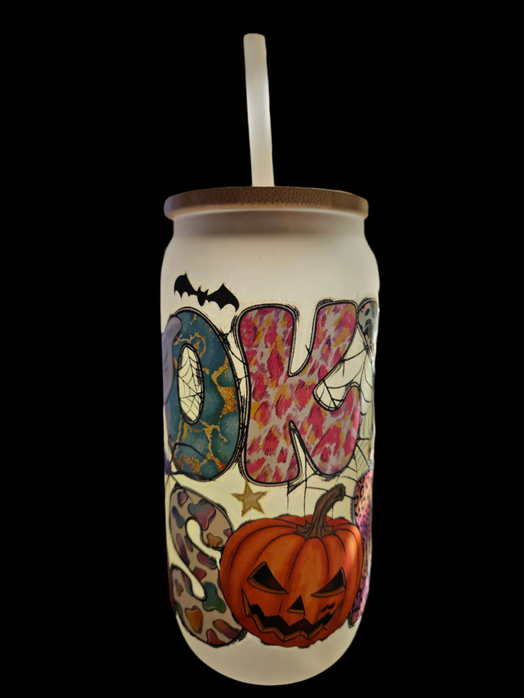 Spooky Season 16oz Glass