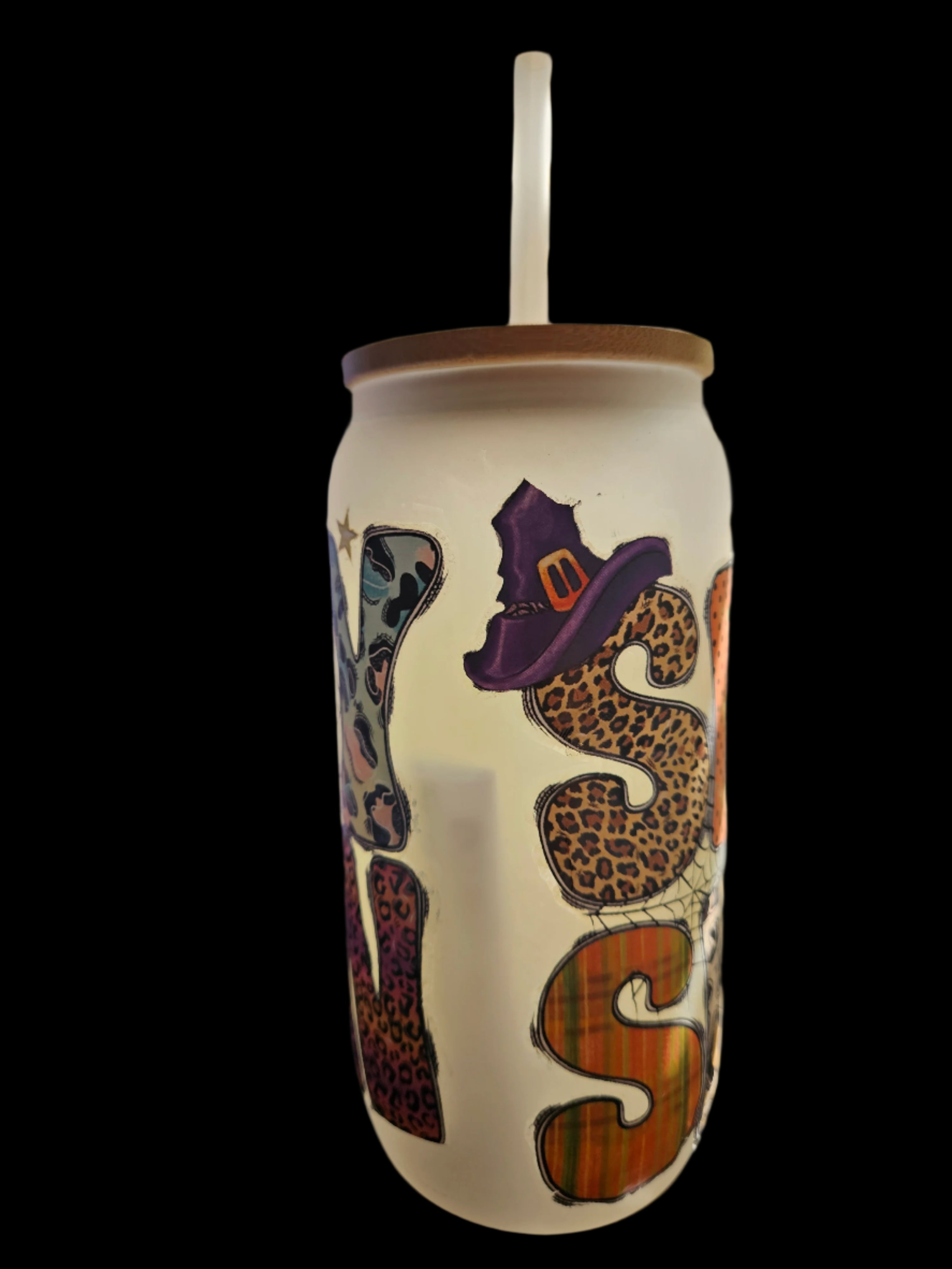 Spooky Season 16oz Glass