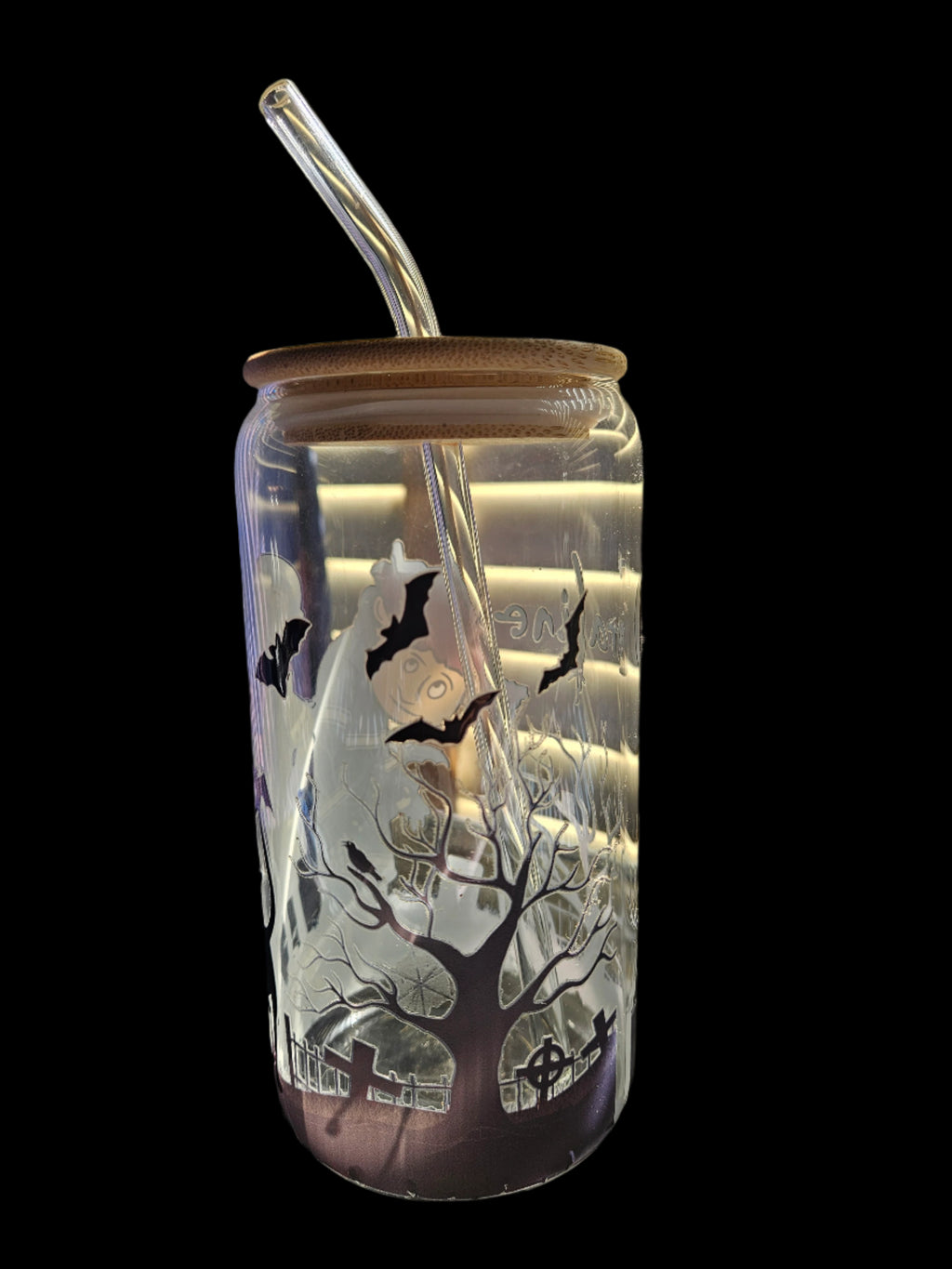 Wybee and Coraline 16oz Glass