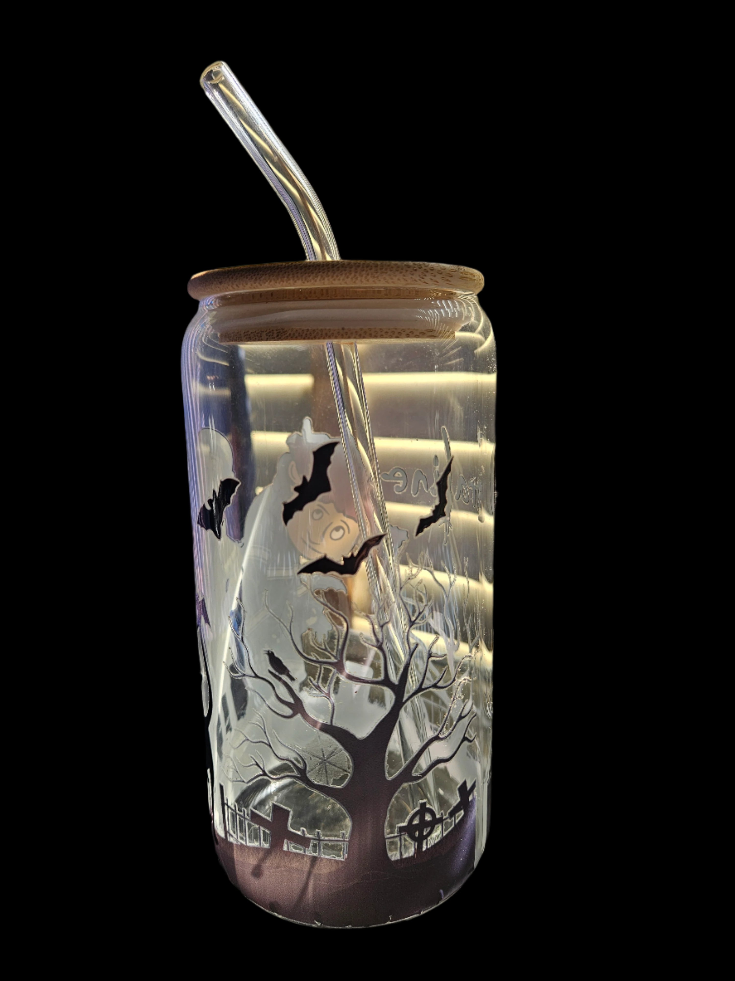 Wybee and Coraline 16oz Glass