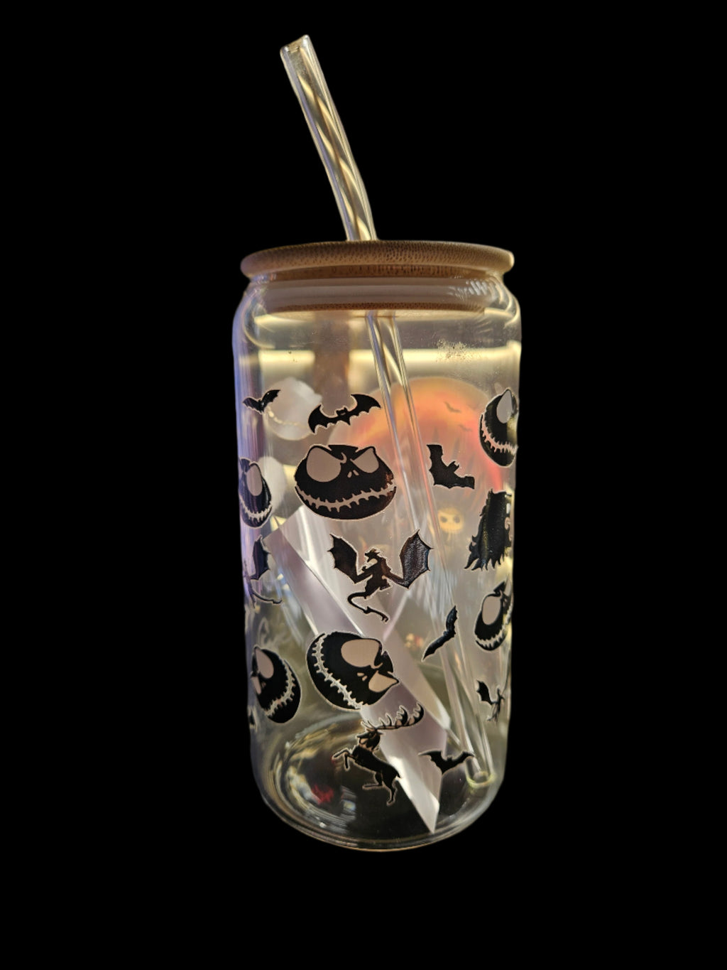 Pumpkin King 16oz Glass