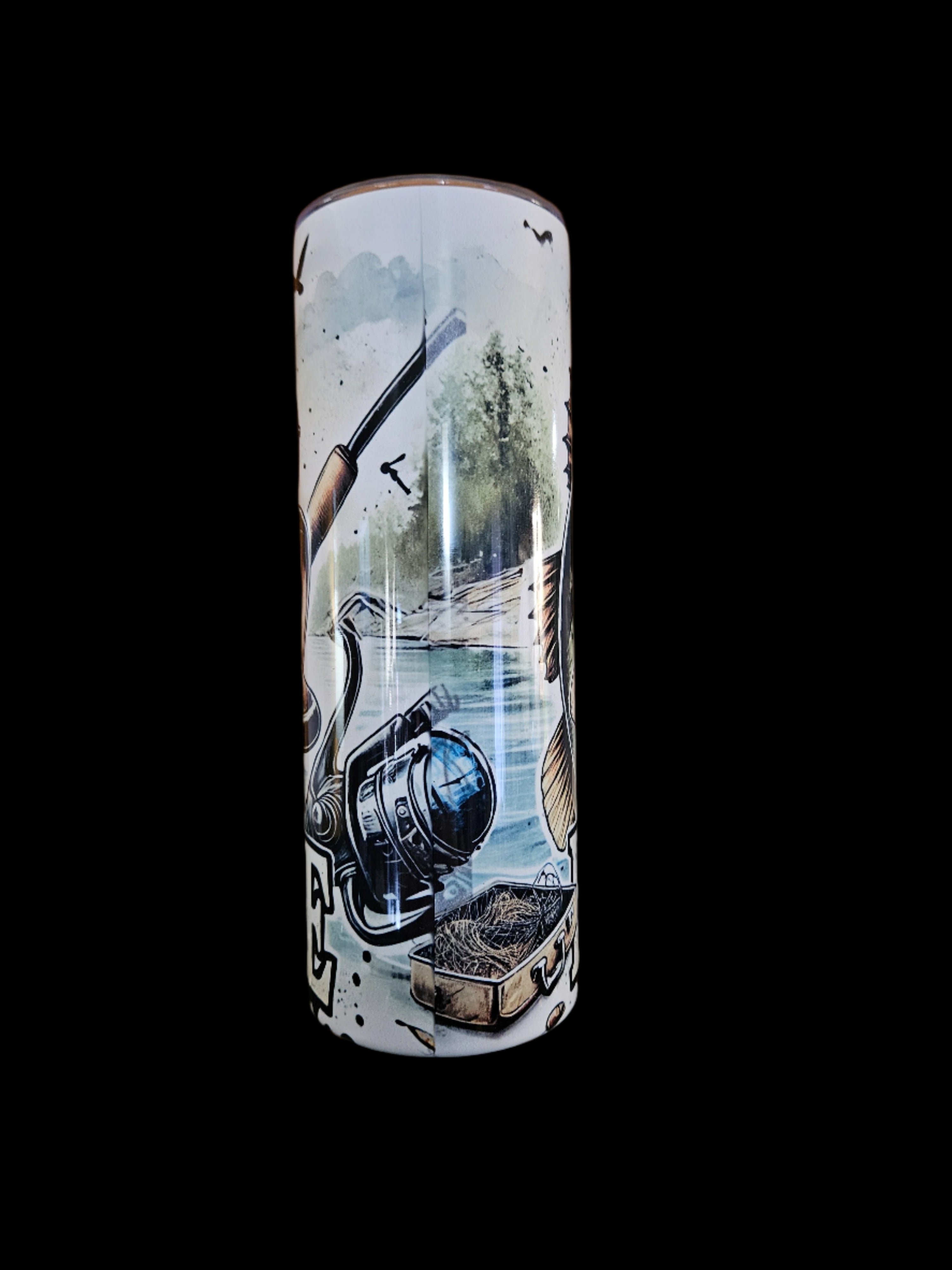 Basshole 20oz Steel Tumbler