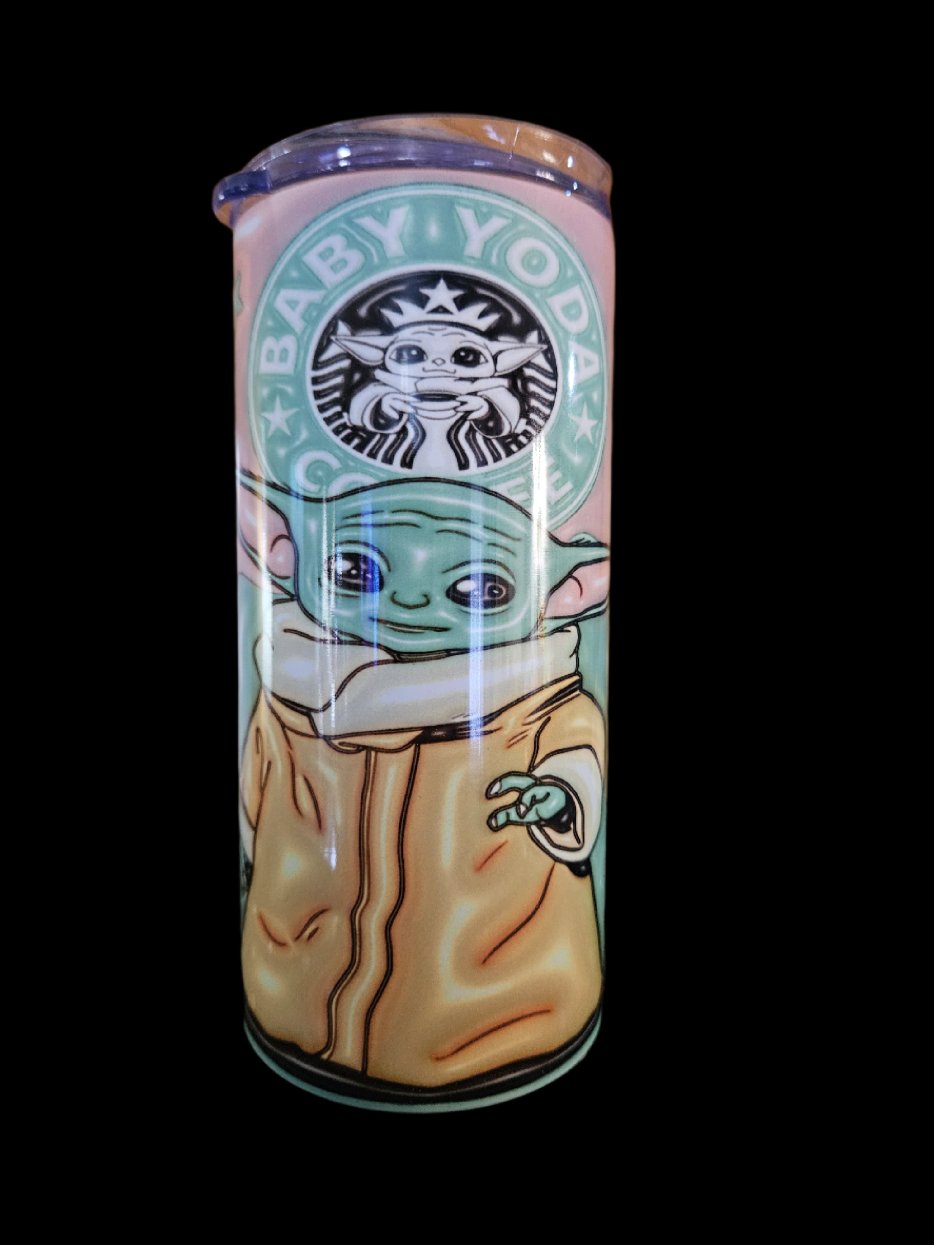 Yoda Coffee 16oz Steel Tumbler