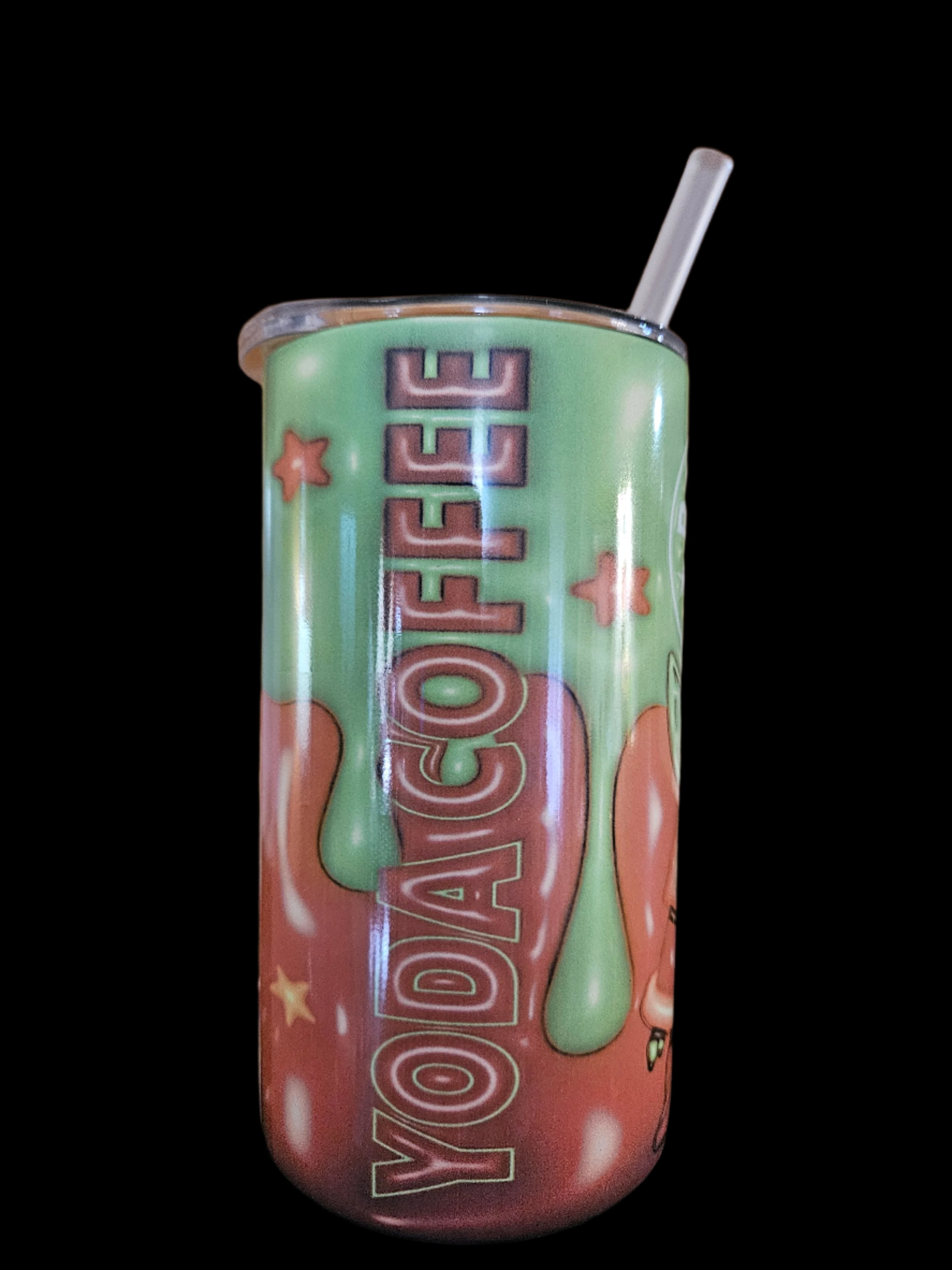 Baby Yoda Coffee 12oz Steel Tumbler