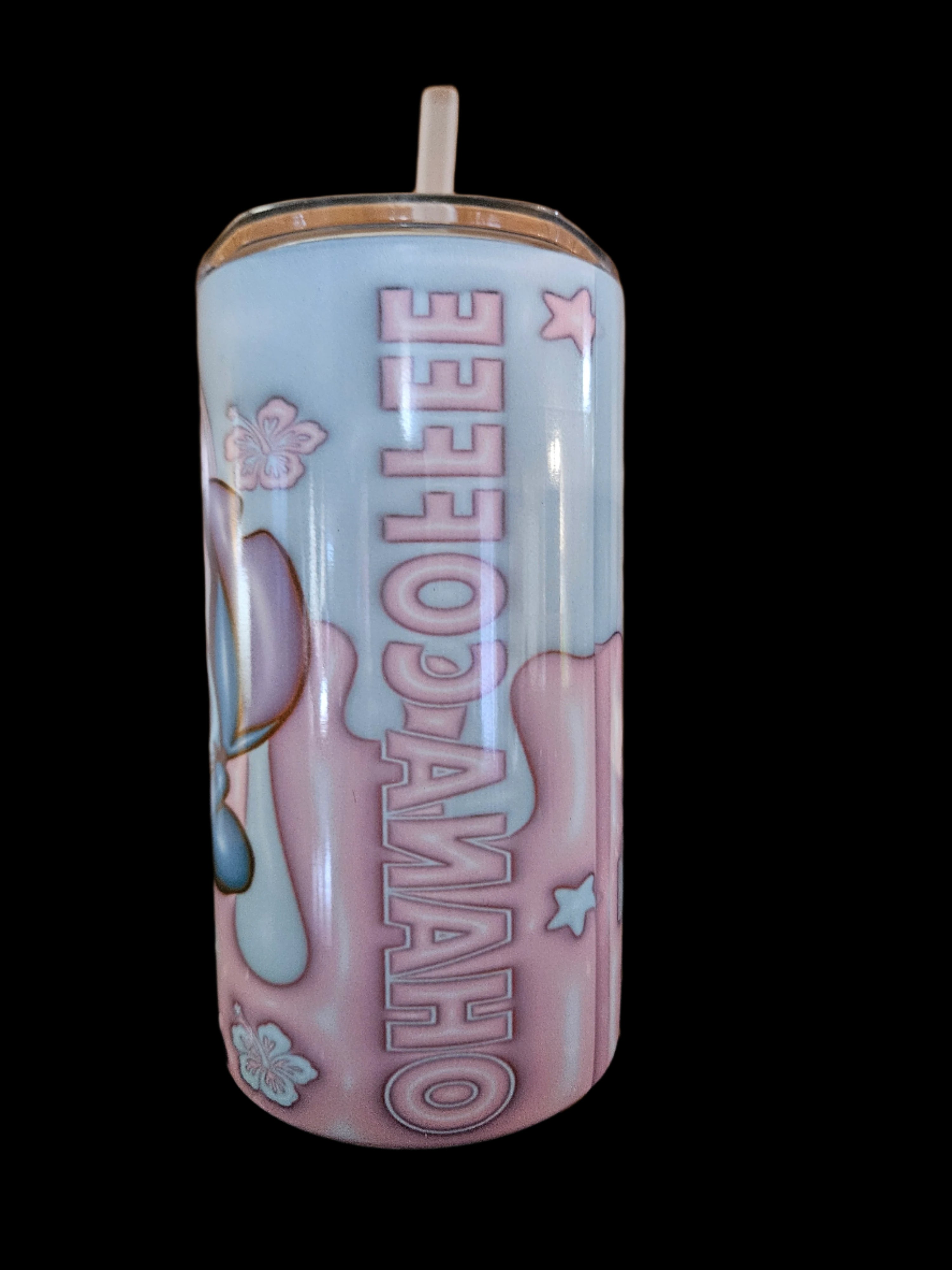 Ohana Coffee 12oz Steel Tumbler