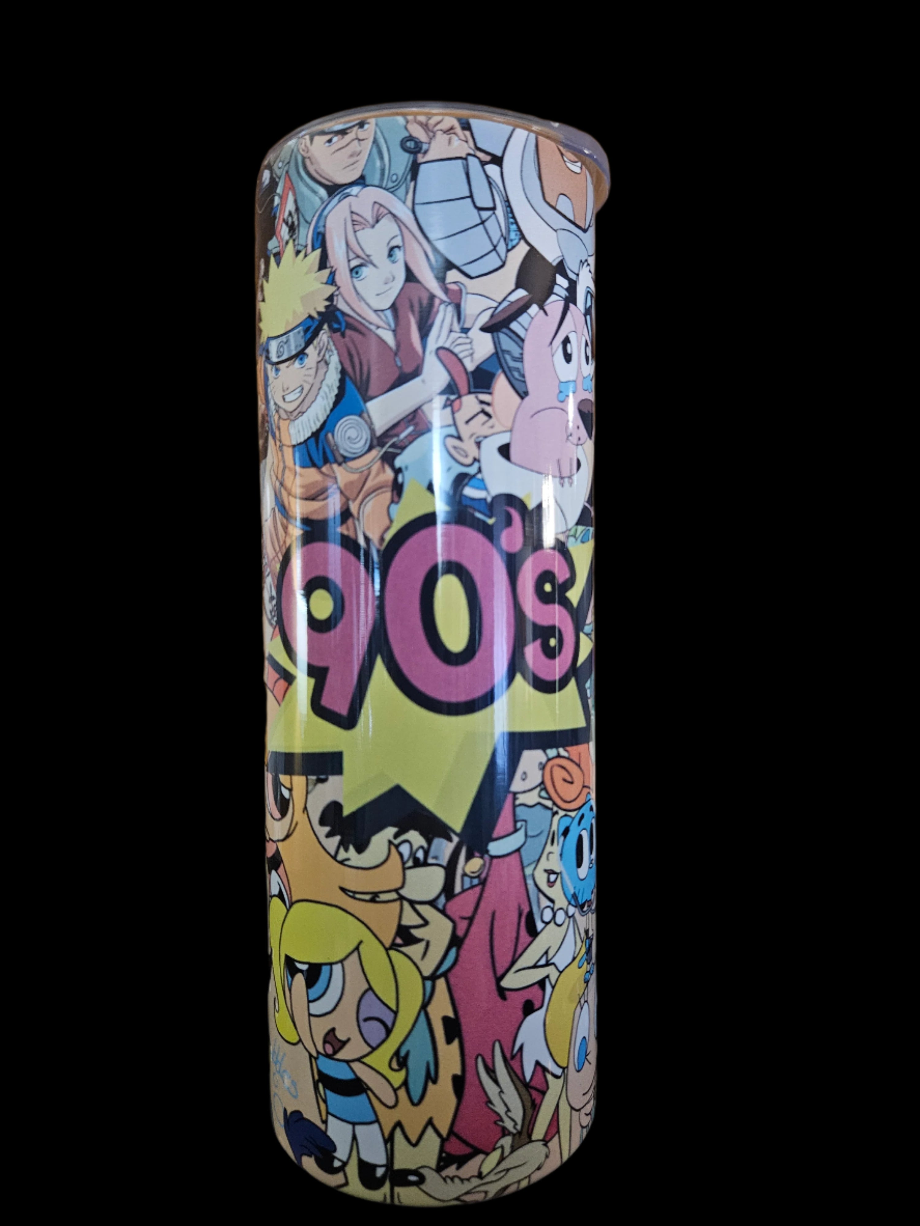 90s Retro Mashup 20oz Steel Tumbler