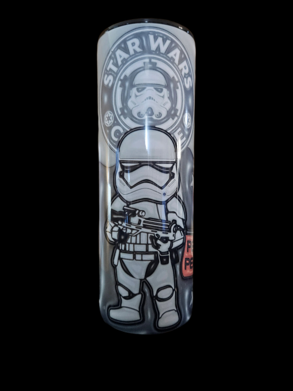 Star Wars Coffee 20oz Steel Tumbler (Colored Top)