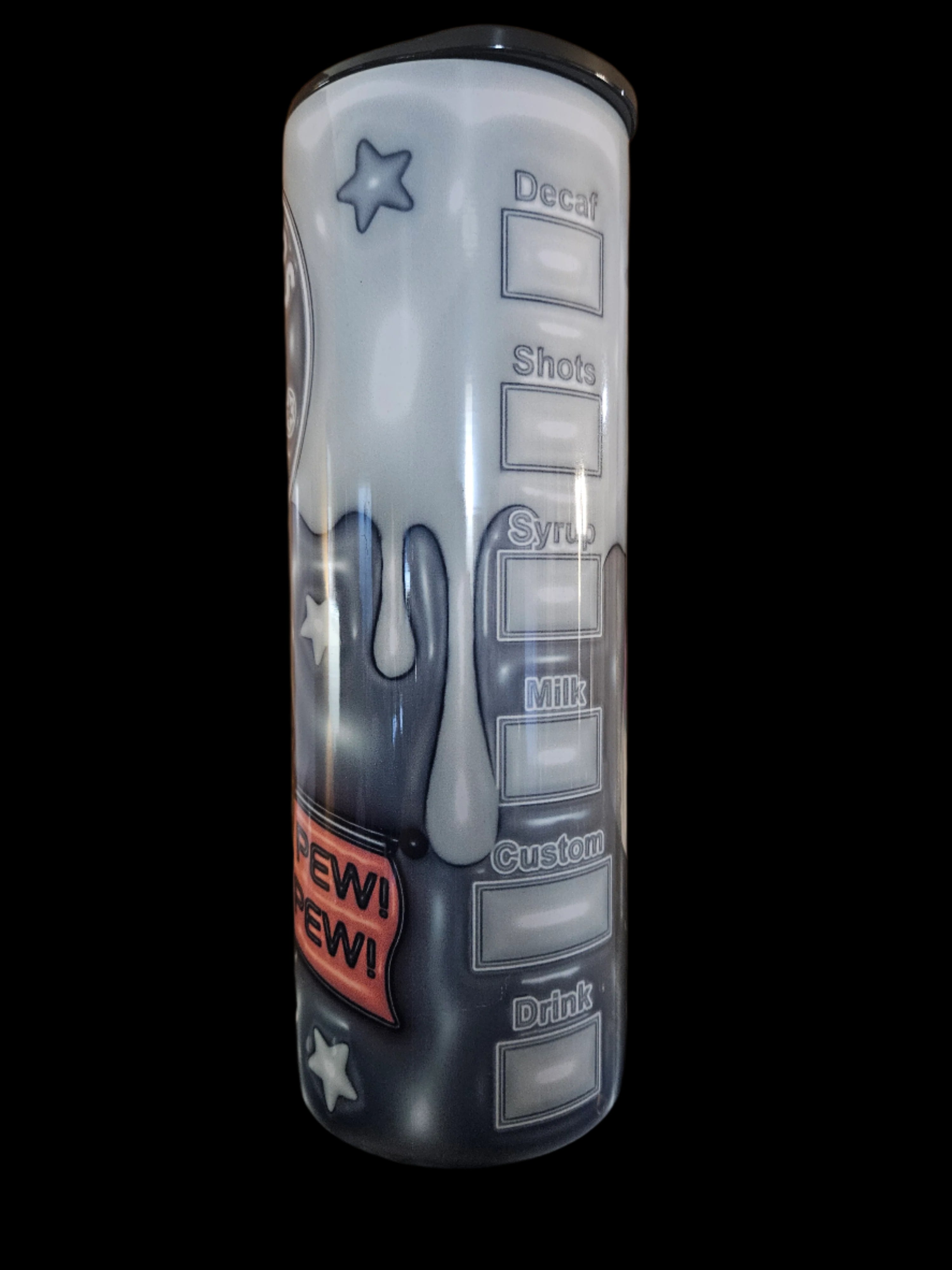 Star Wars Coffee 20oz Steel Tumbler (Colored Top)