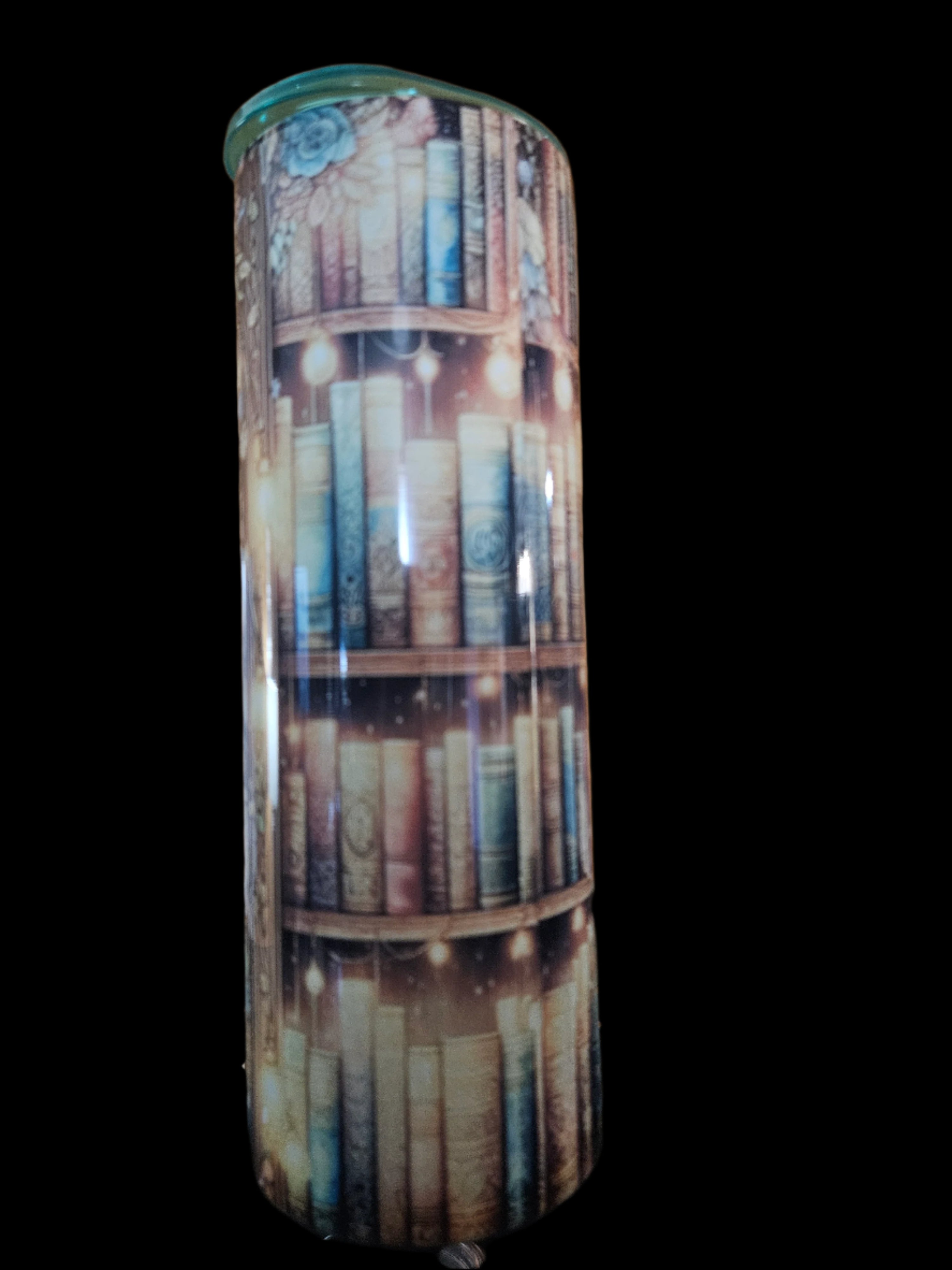 Reading is Dreaming 20oz Steel Tumbler (Colored Top)