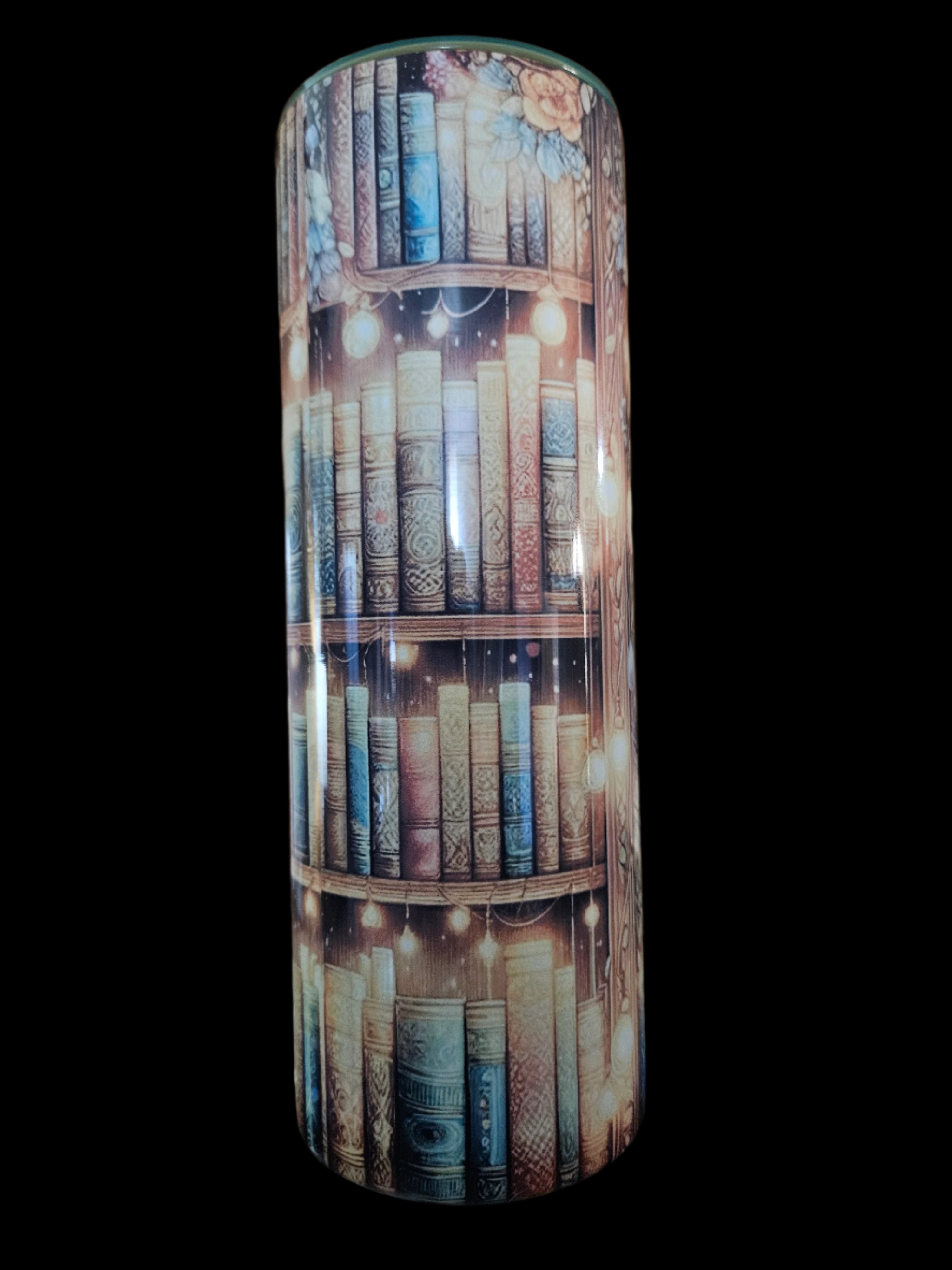 Reading is Dreaming 20oz Steel Tumbler (Colored Top)