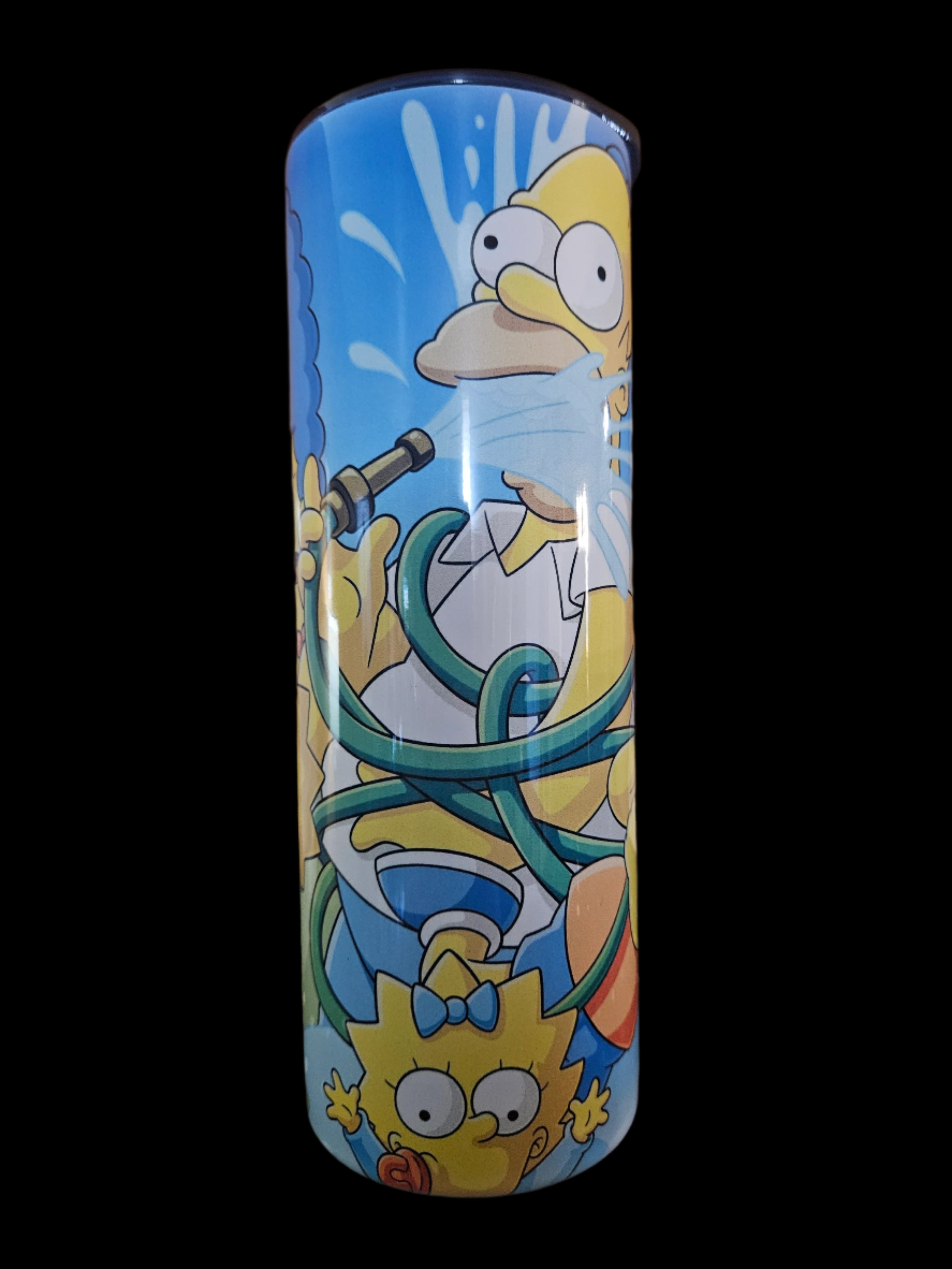 90s Family 20oz Steel Tumbler (Colored Top)