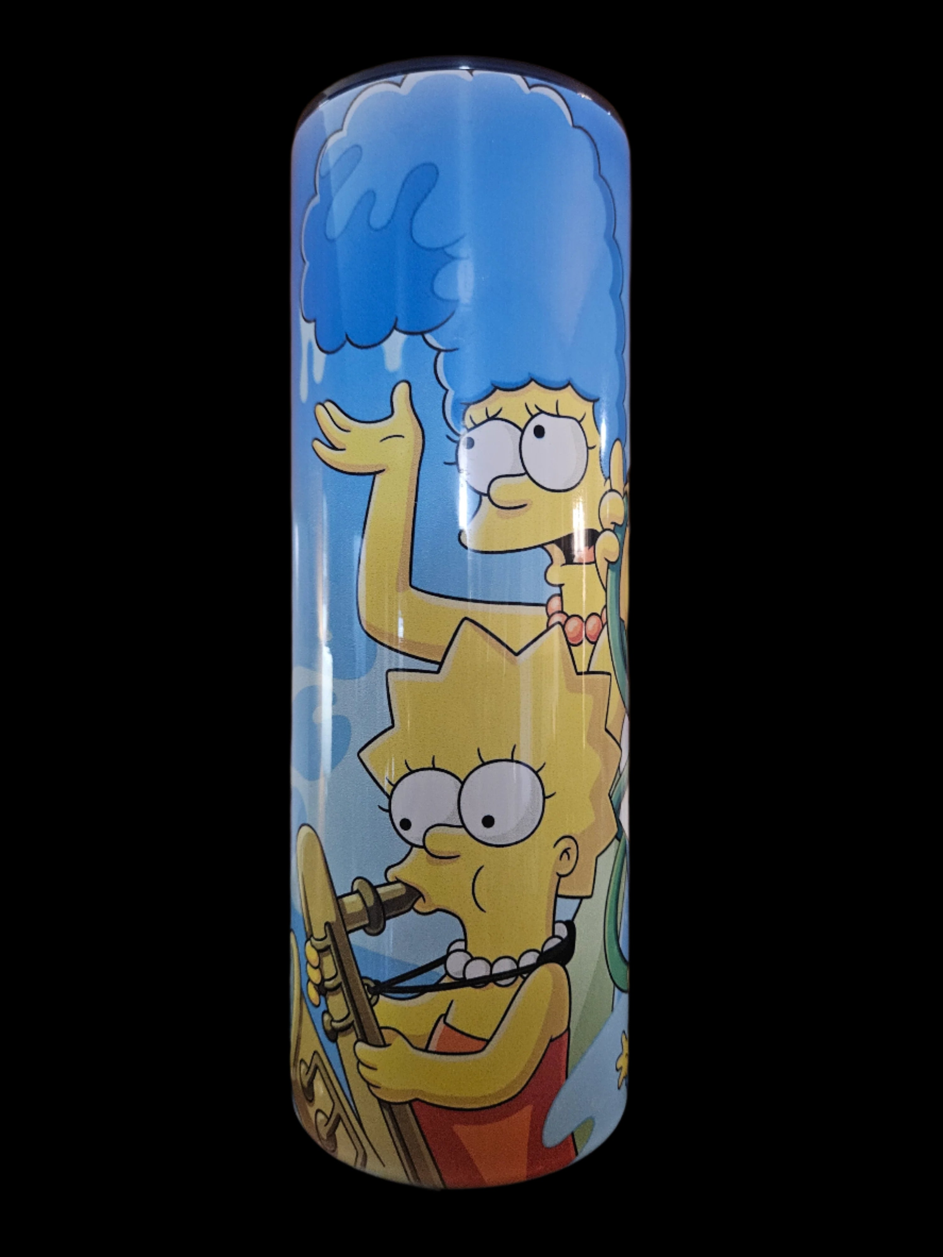 90s Family 20oz Steel Tumbler (Colored Top)