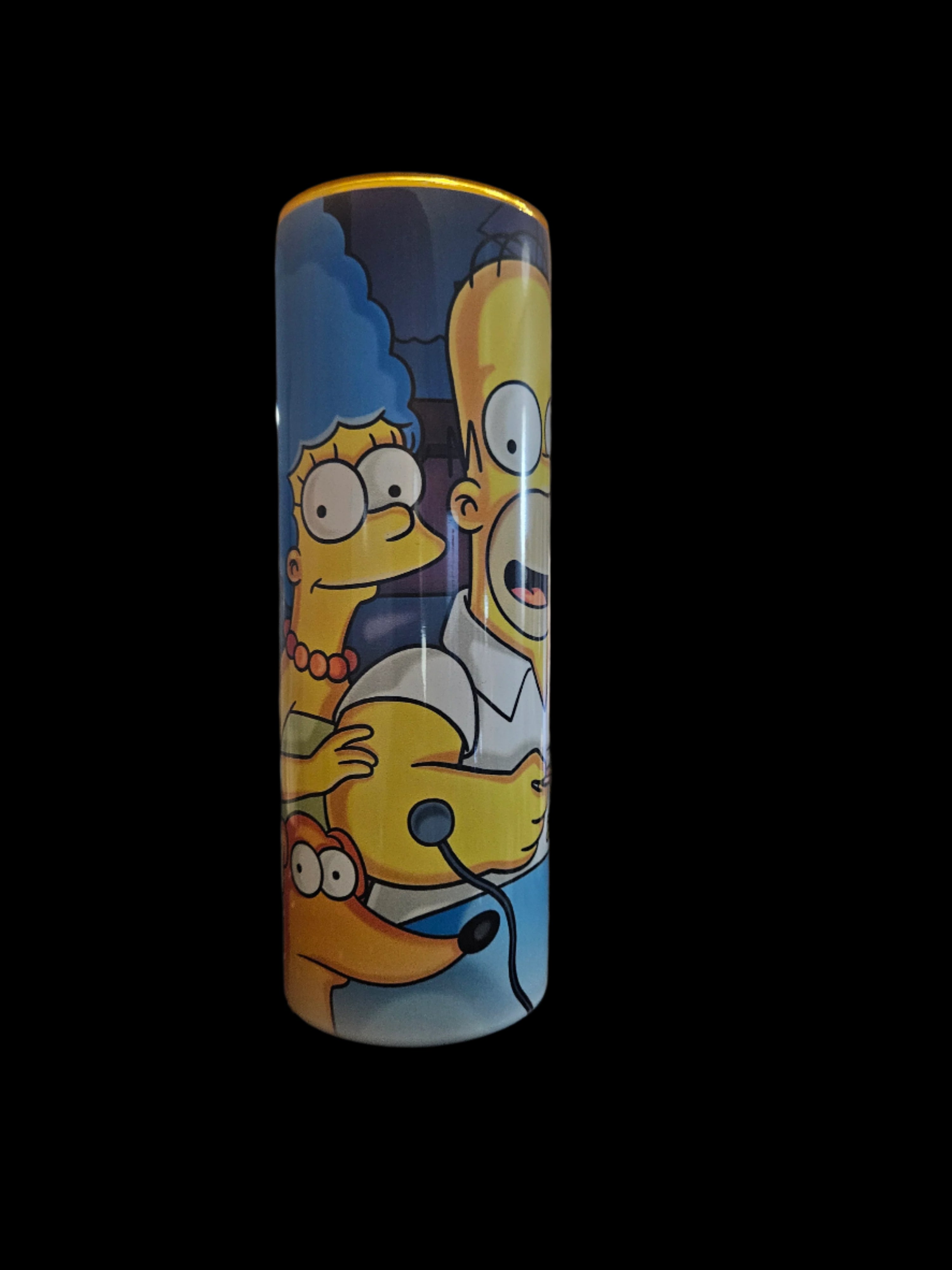 90s TV Family 20oz Steel Tumbler (Colored Top)