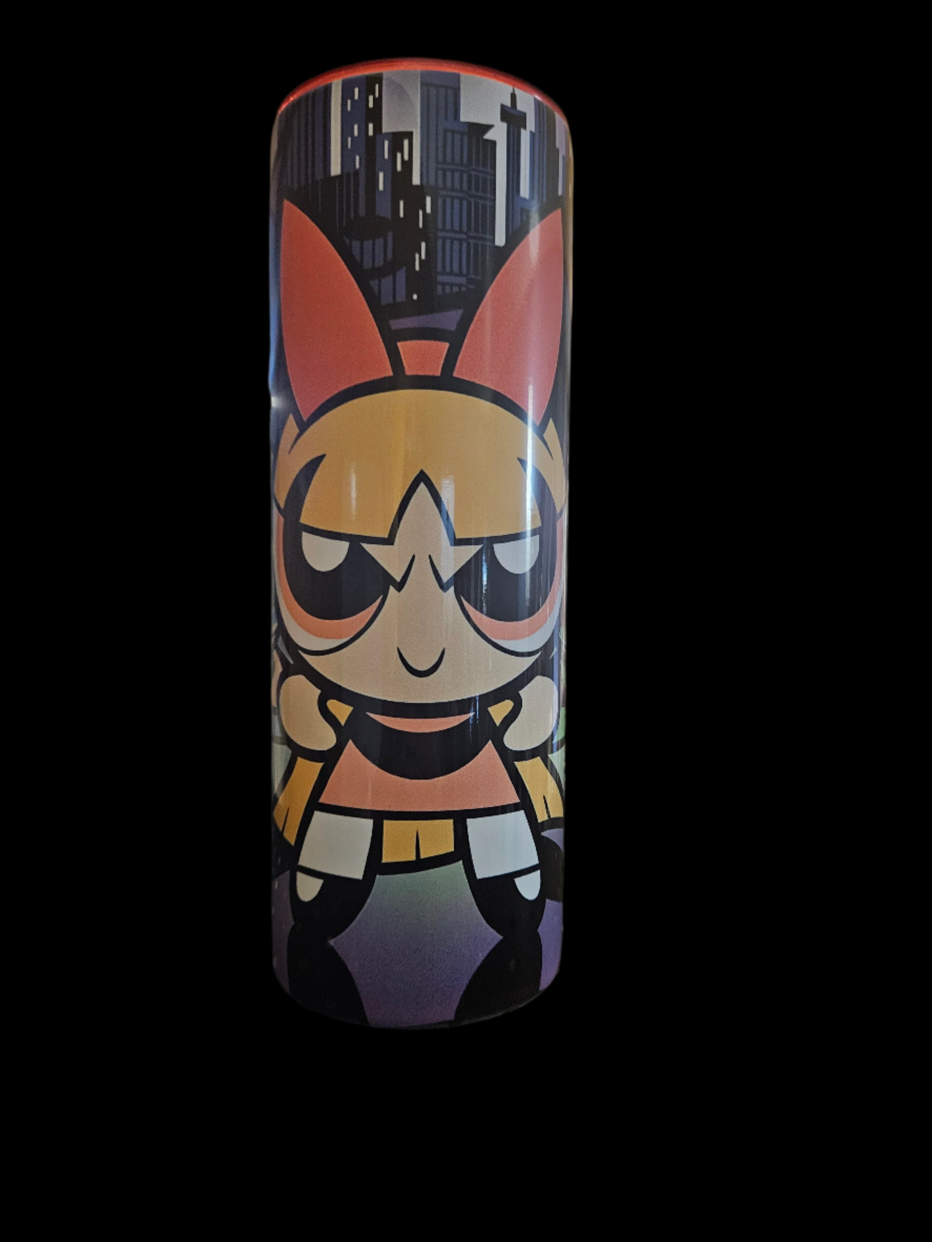 Powerpuff 20oz Steel Tumbler (Colored Top)