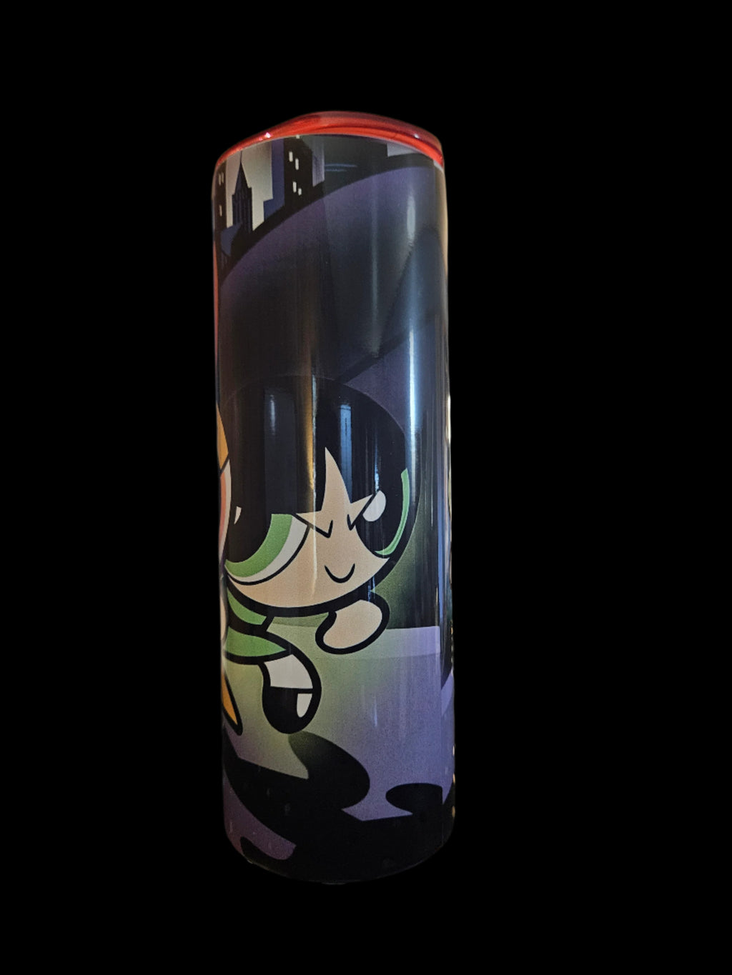 Powerpuff 20oz Steel Tumbler (Colored Top)